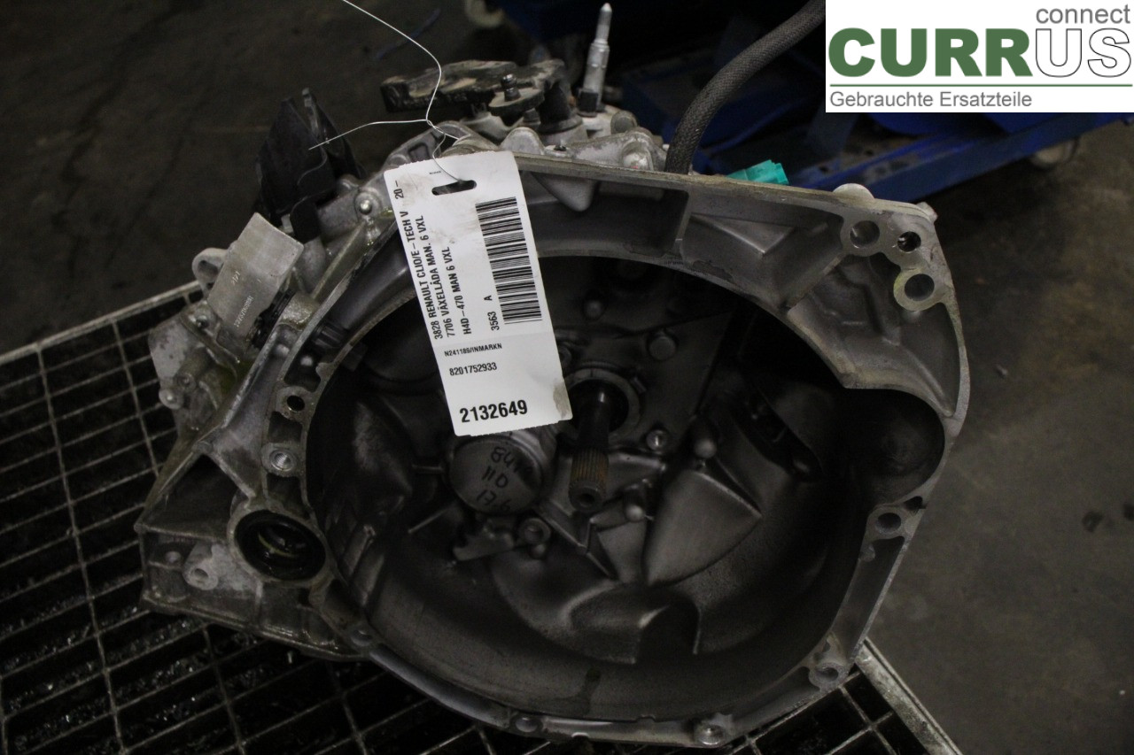 RENAULT CLIO/E-TECH V    20- Gearkasse 6 gear 8201752933 H4D-470
