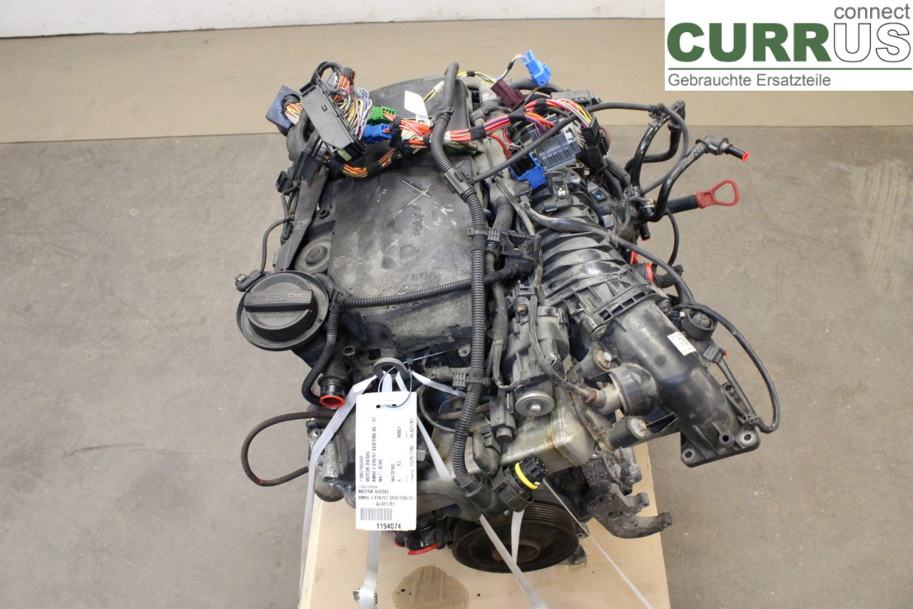 BMW 3 E90/91 SED/TOU 05-12 Engine 11002165559 N47-D20C