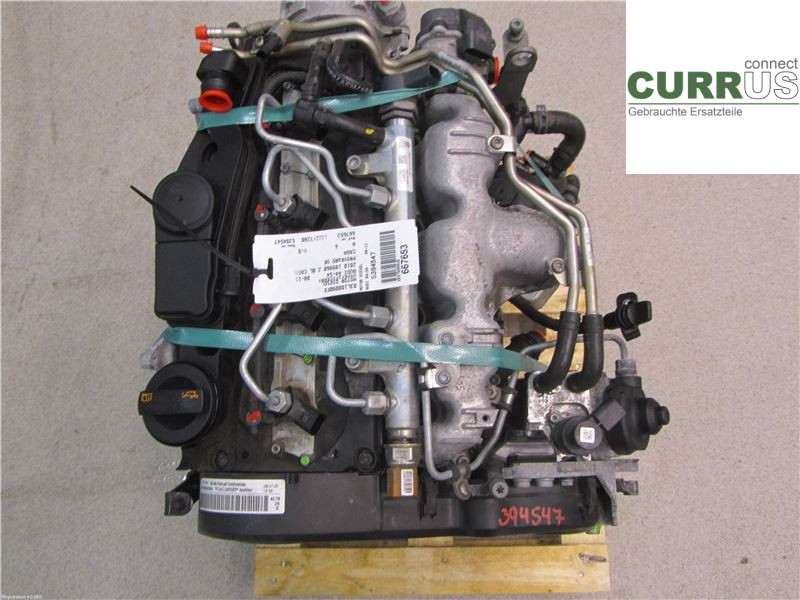 AUDI A4/S4  08-11 Silnik 03L100090FX 2.0L CAGA