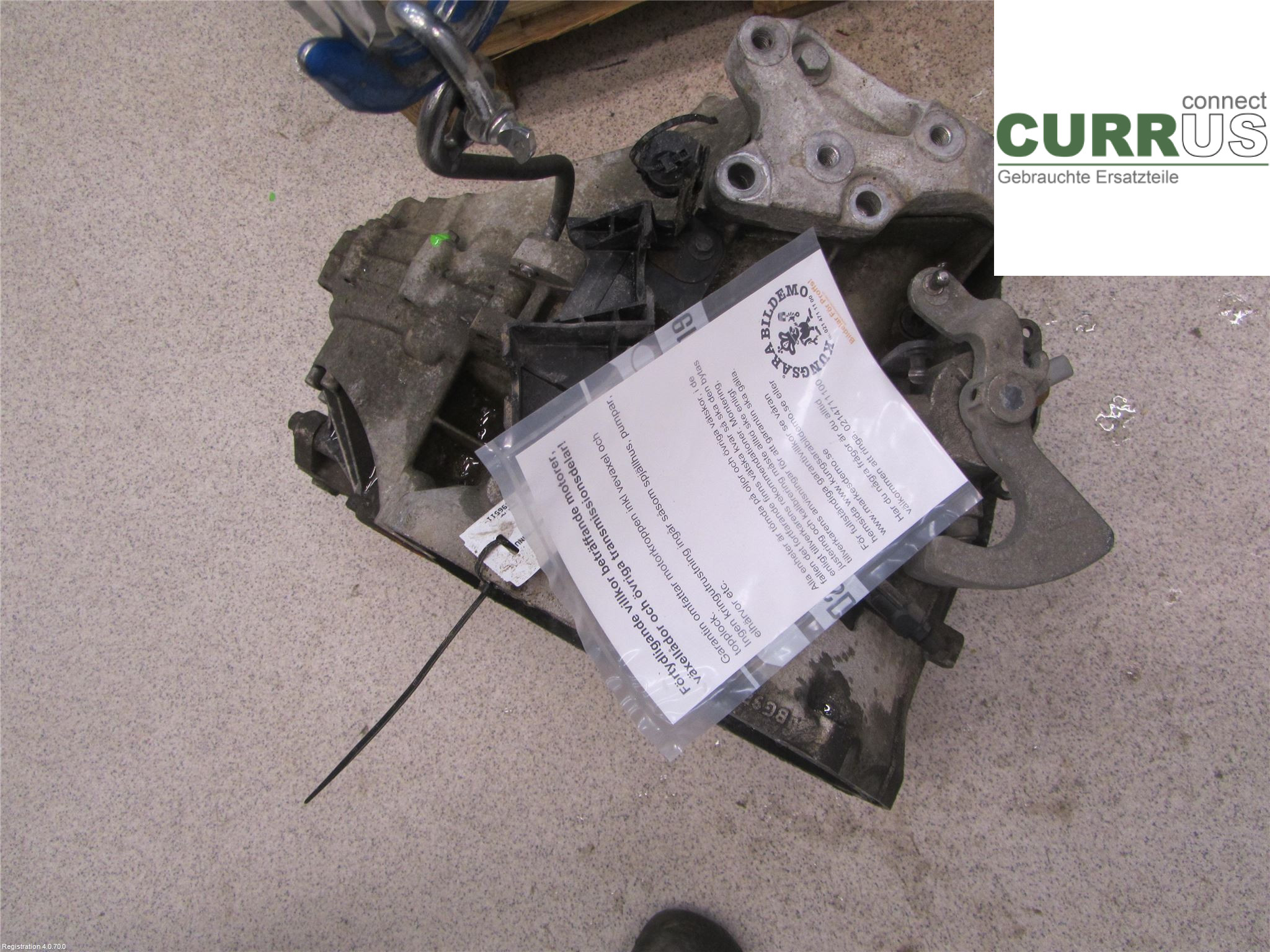VOLVO V60  11-13 Gearbox (6-speed) 36051127 1.6L D4162T
