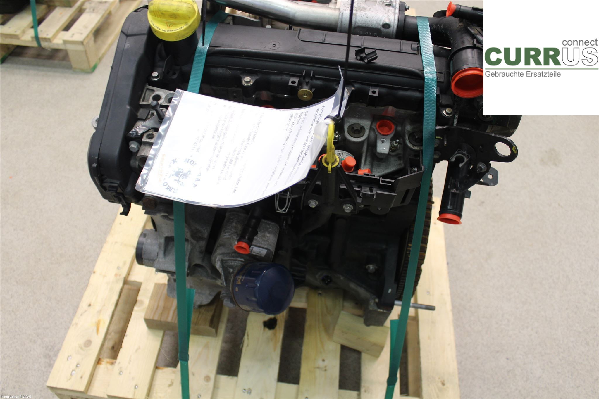RENAULT KANGOO II  08-14 Motor 7701478425 1.5L K9K-800