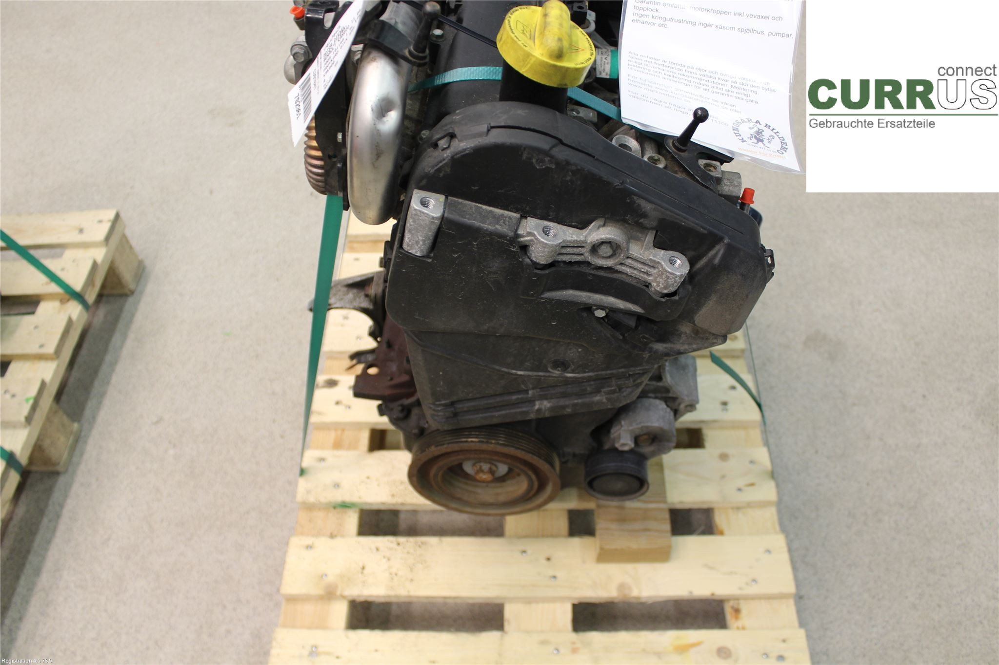RENAULT KANGOO II  08-14 Motor 7701478425 1.5L K9K-800