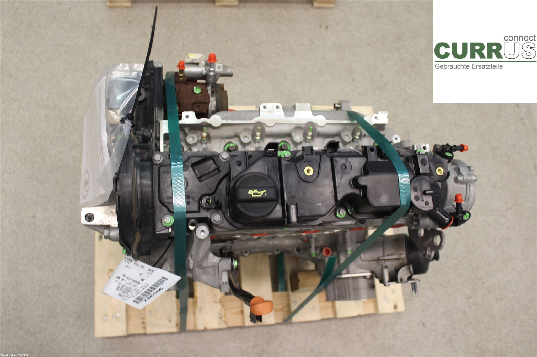 PEUGEOT 308 08-13 Engine 0139XK 1.6L 9HD
