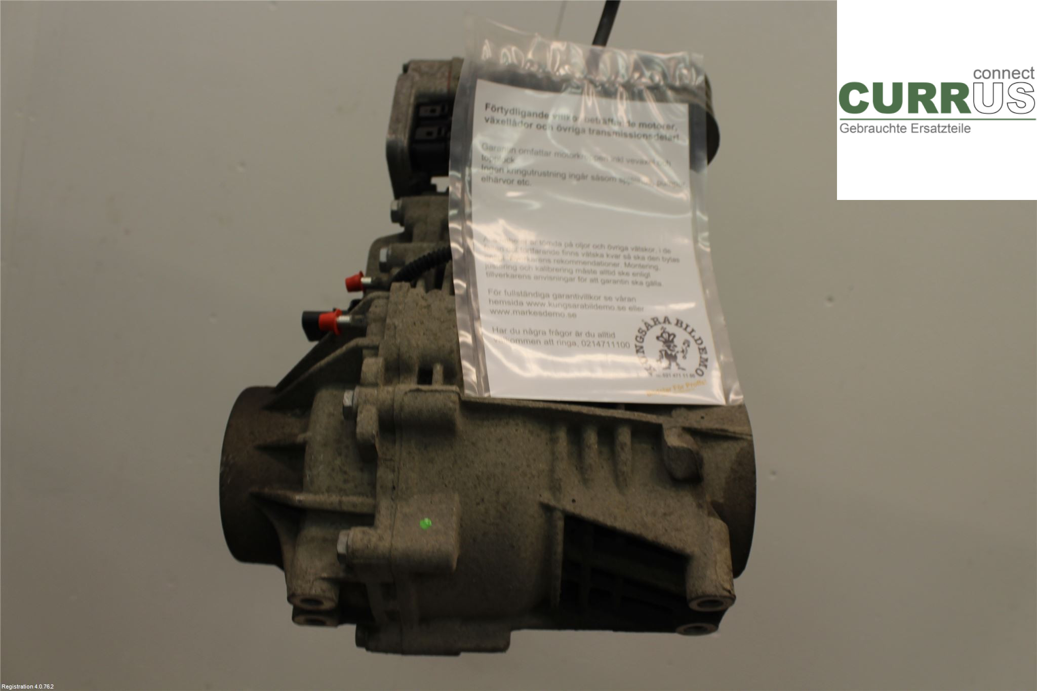 VW TRANSP/CARAVELLE 04-15 Differential 09N525010C 2.0L CAAC