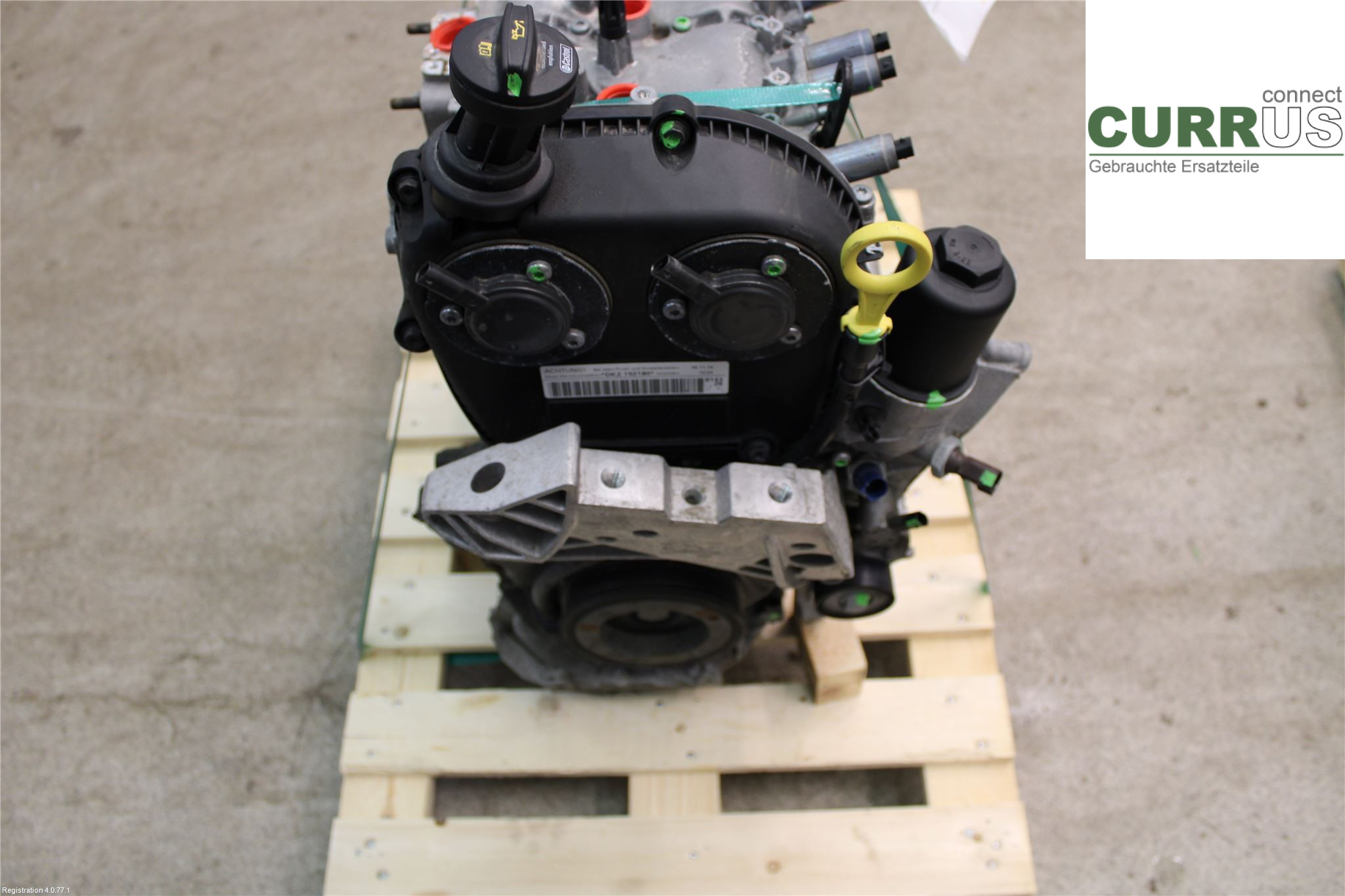 VW TIGUAN 16-24 Engine 06K100040FX 2.0L DKZA
