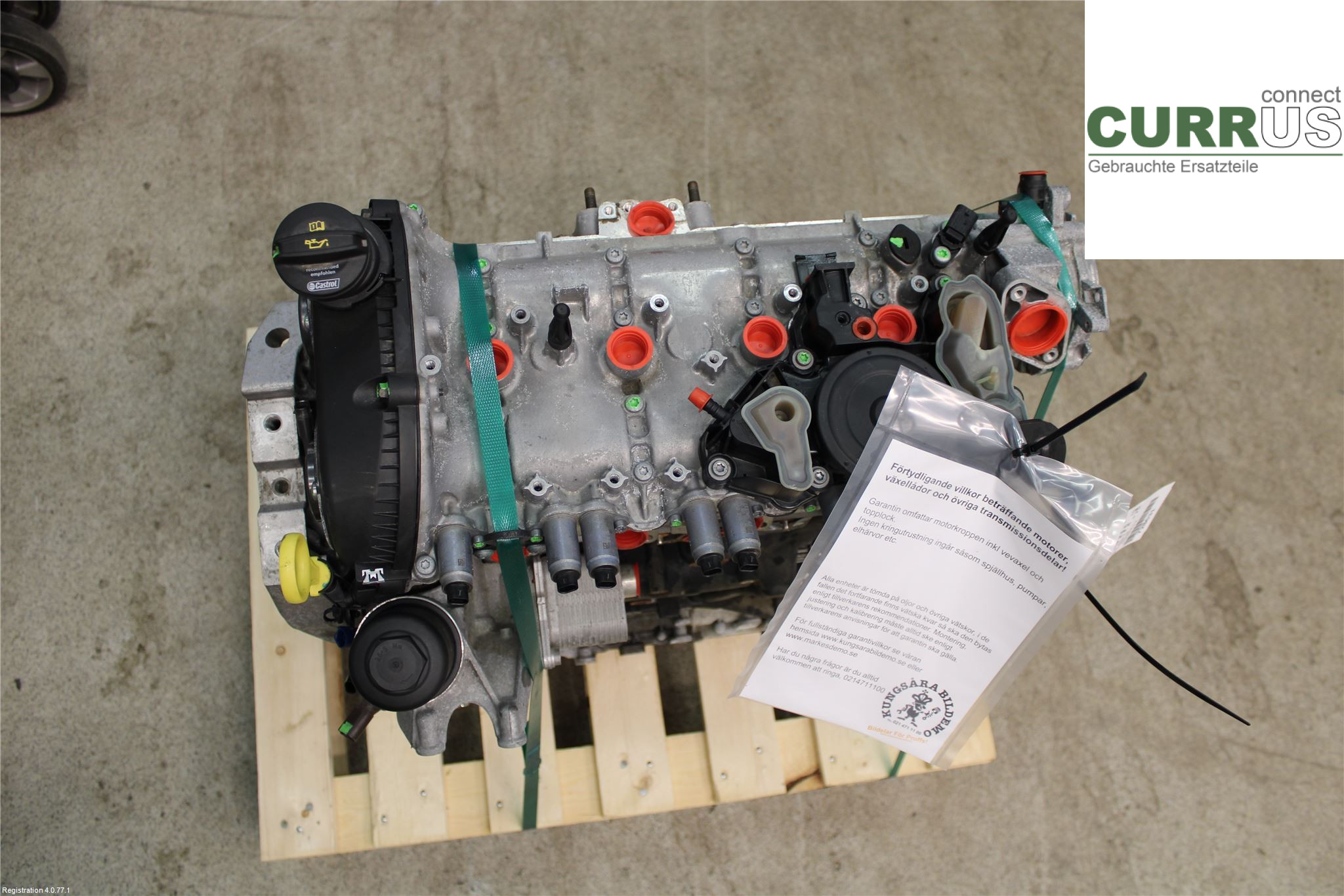 VW TIGUAN 16-24 Engine 06K100040FX 2.0L DKZA