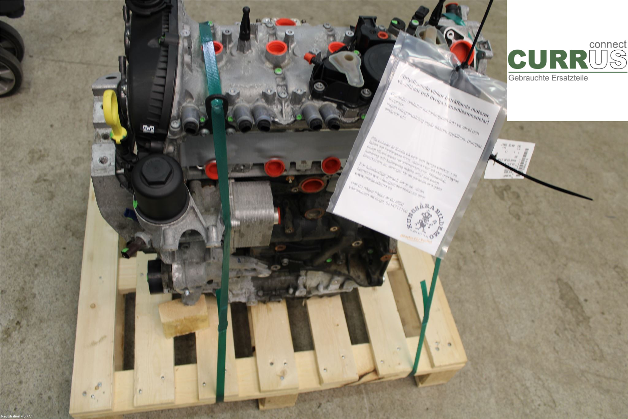 VW TIGUAN 16-24 Engine 06K100040FX 2.0L DKZA