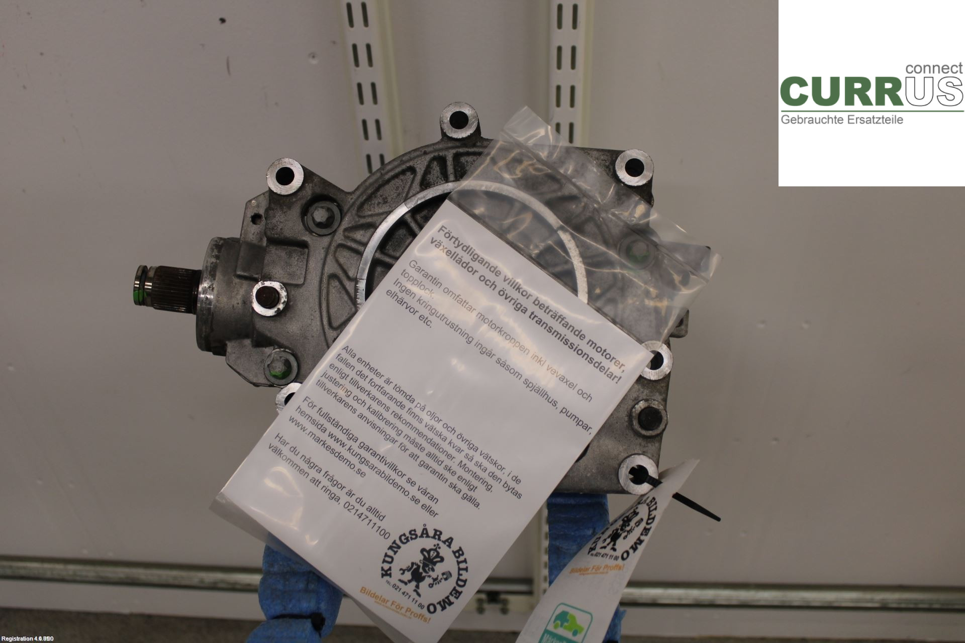 PORSCHE PANAMERA 09- Differential 970349012DX 4.8L M48.40