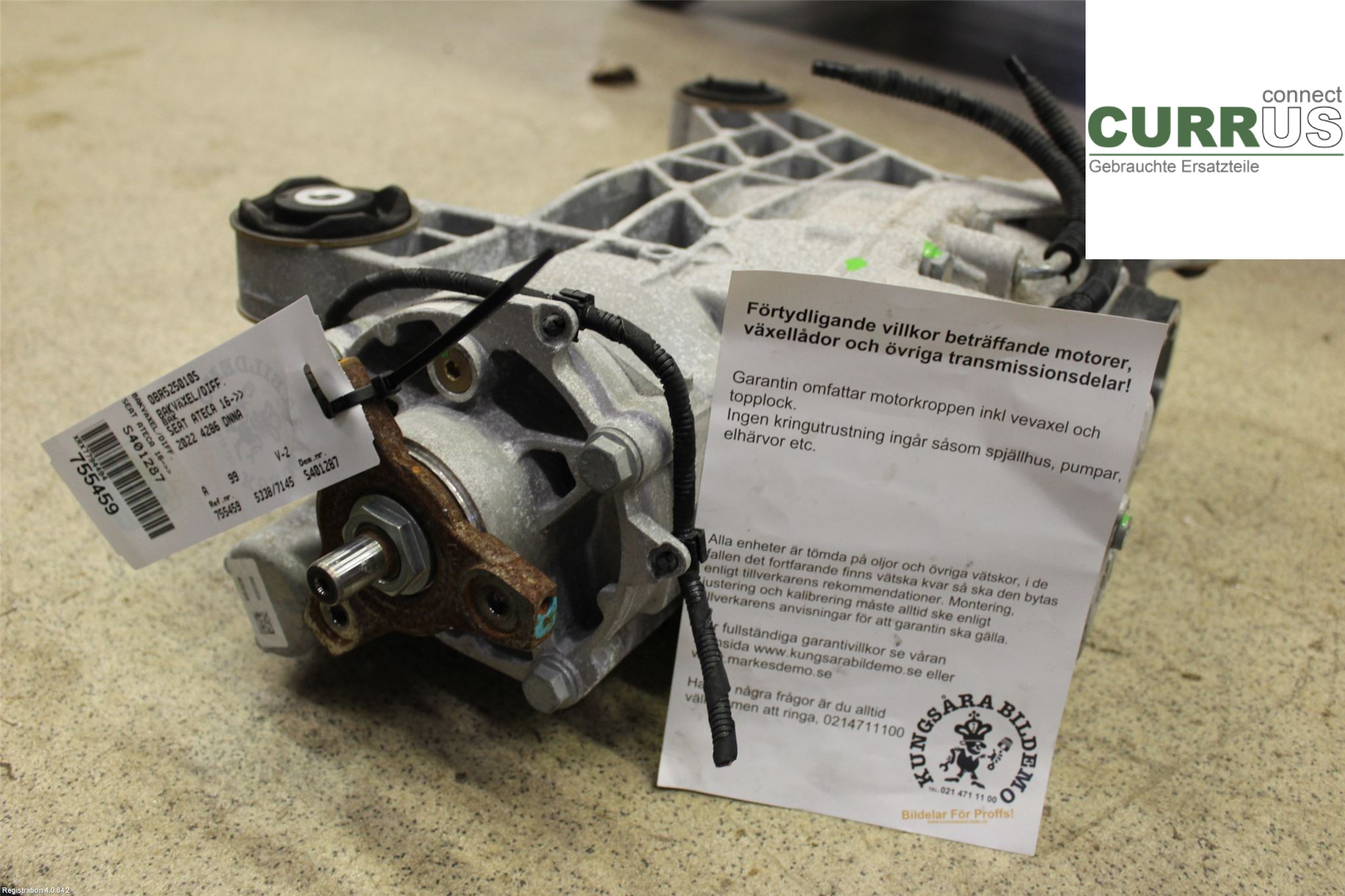 SEAT ATECA  16- Differential 0BR525010S DNNA