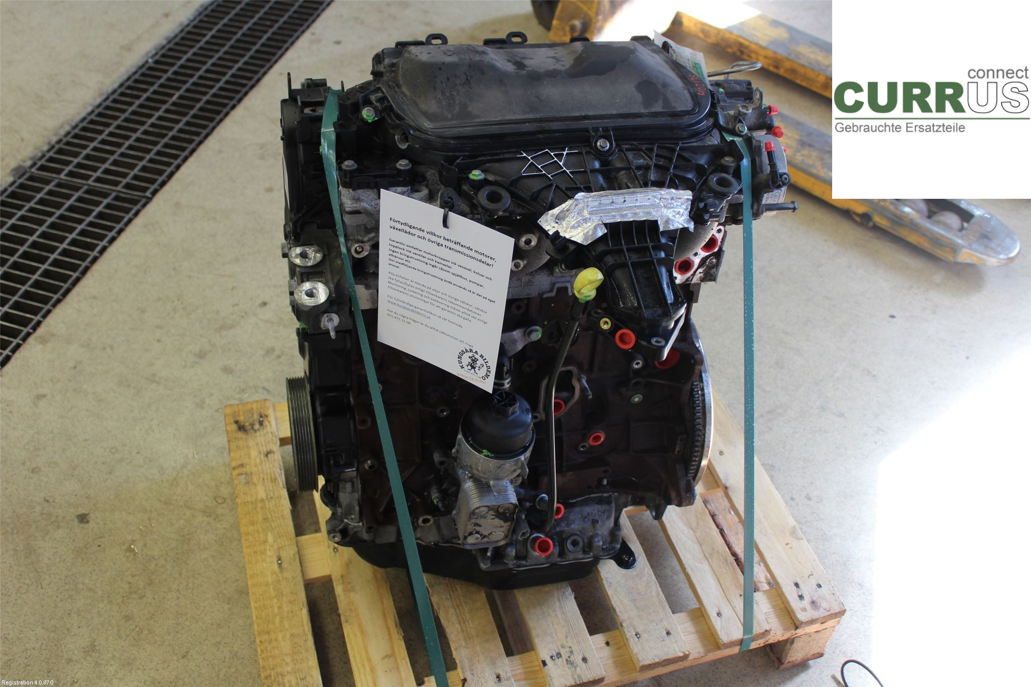 FORD KUGA  13-16 Moteur 1854467 2.0L UFMA