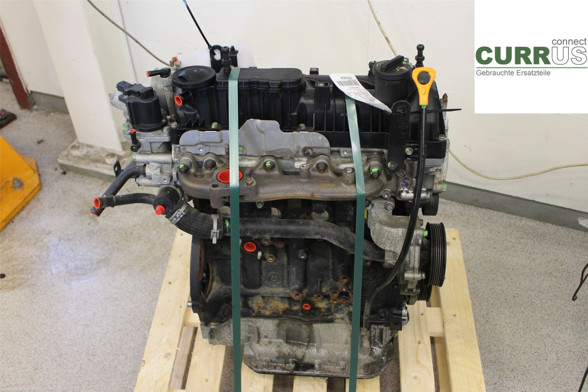 KIA SPORTAGE (SL) 11-15 Engine Z62612FZ00 D4HA