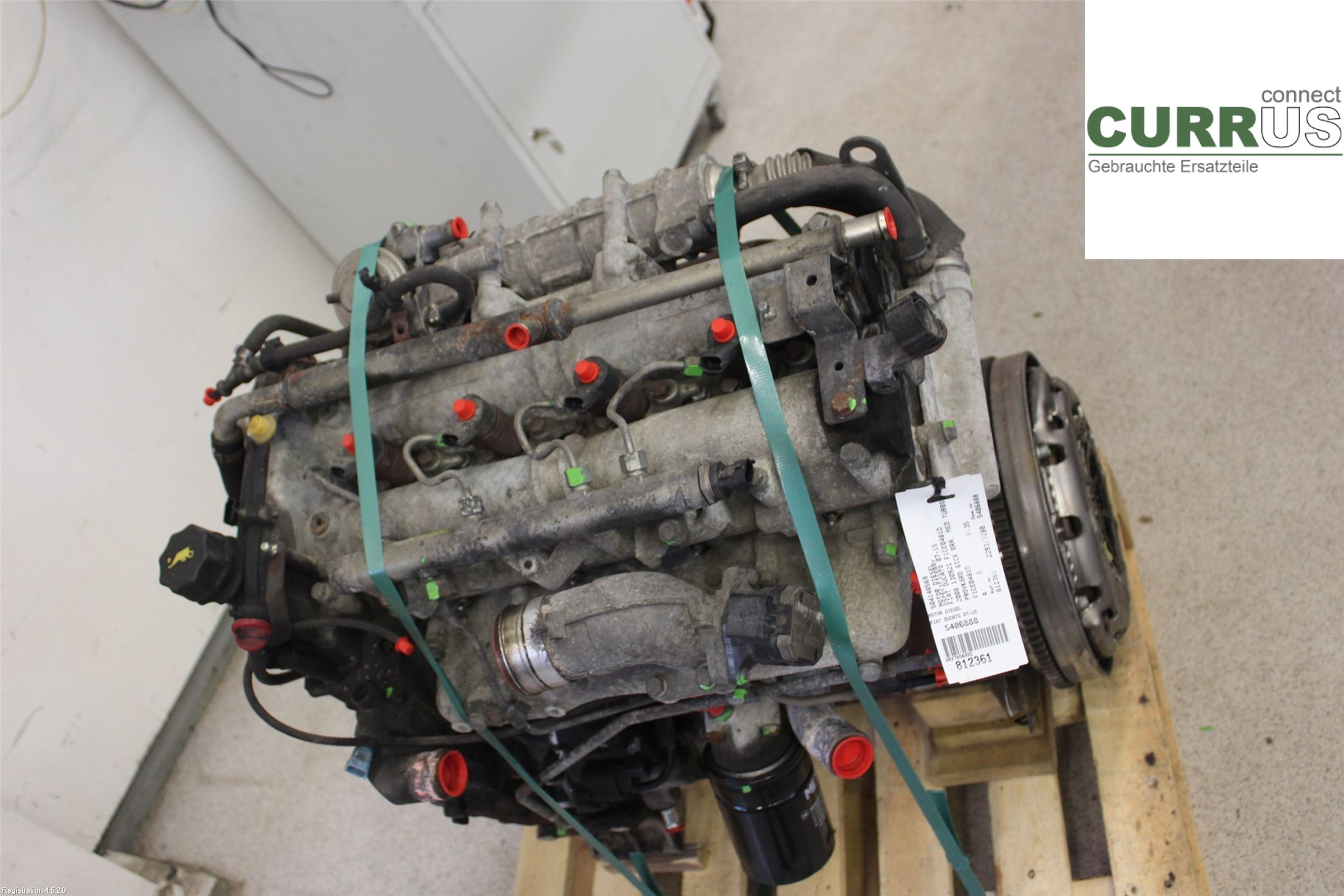 FIAT DUCATO  07-15 Engine 504148569 F1CE0481D