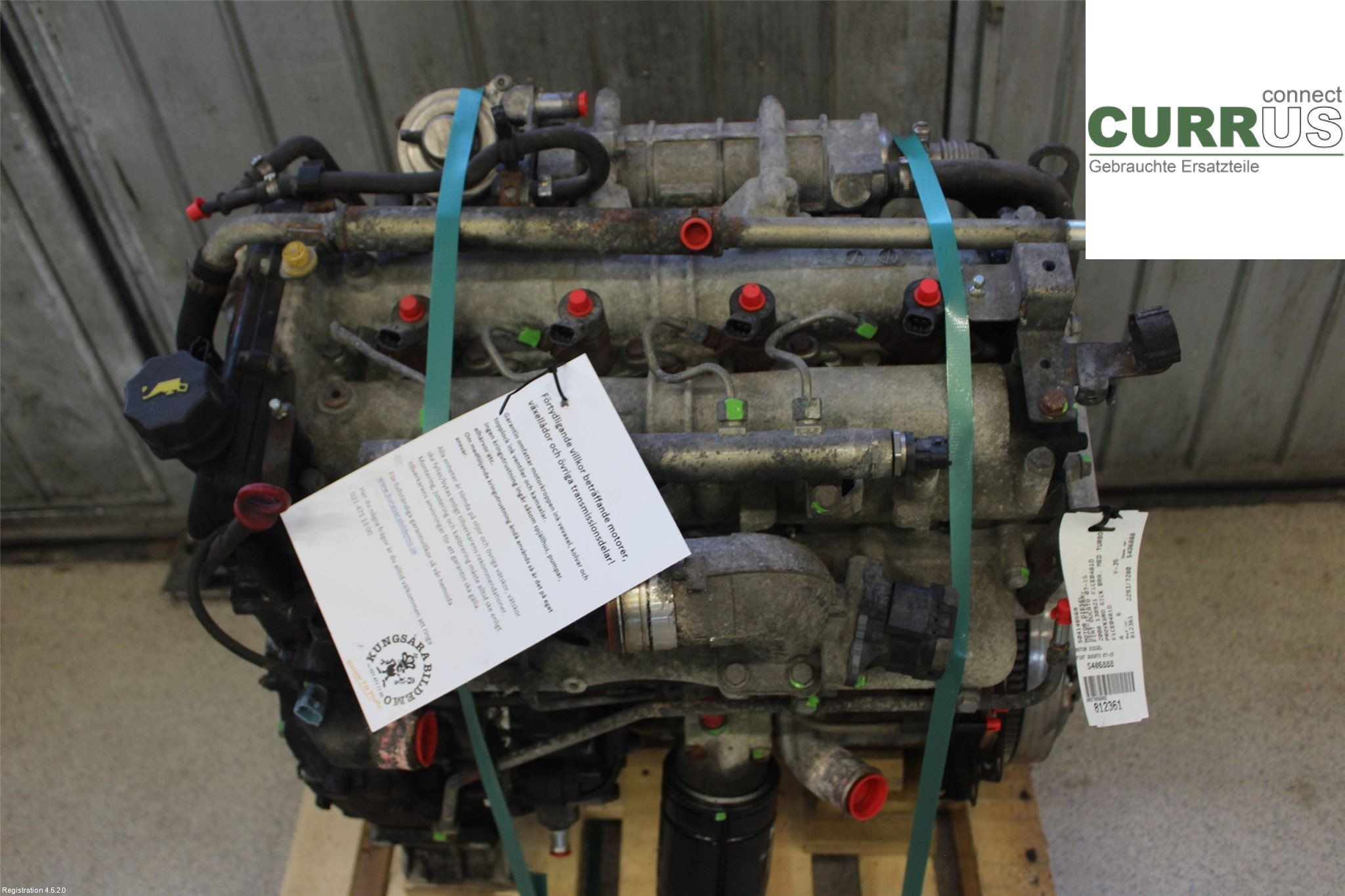 FIAT DUCATO  07-15 Engine 504148569 F1CE0481D