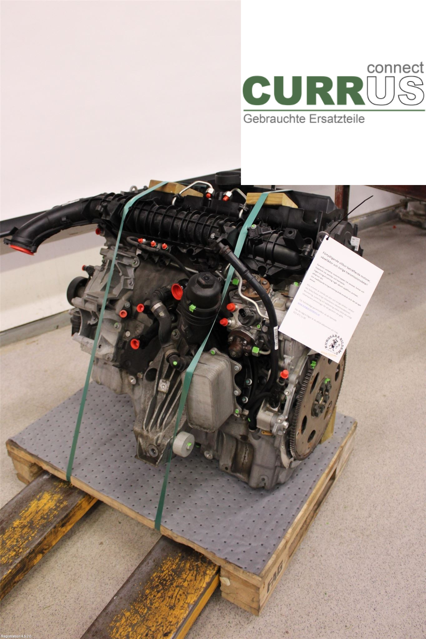 BMW 5 G30/G31/f90  17-23 Silnik 11002473237 B57-D30A