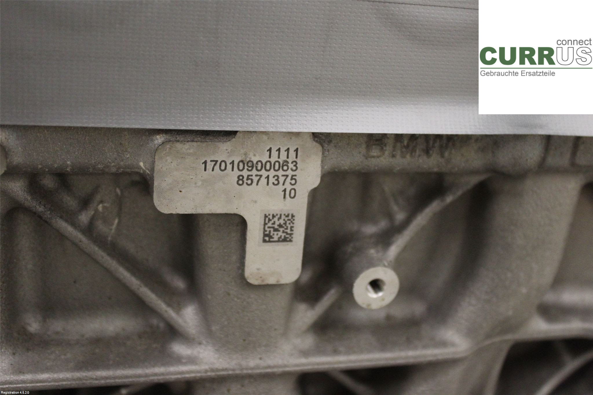 BMW 5 G30/G31/f90  17-23 Silnik 11002473237 B57-D30A