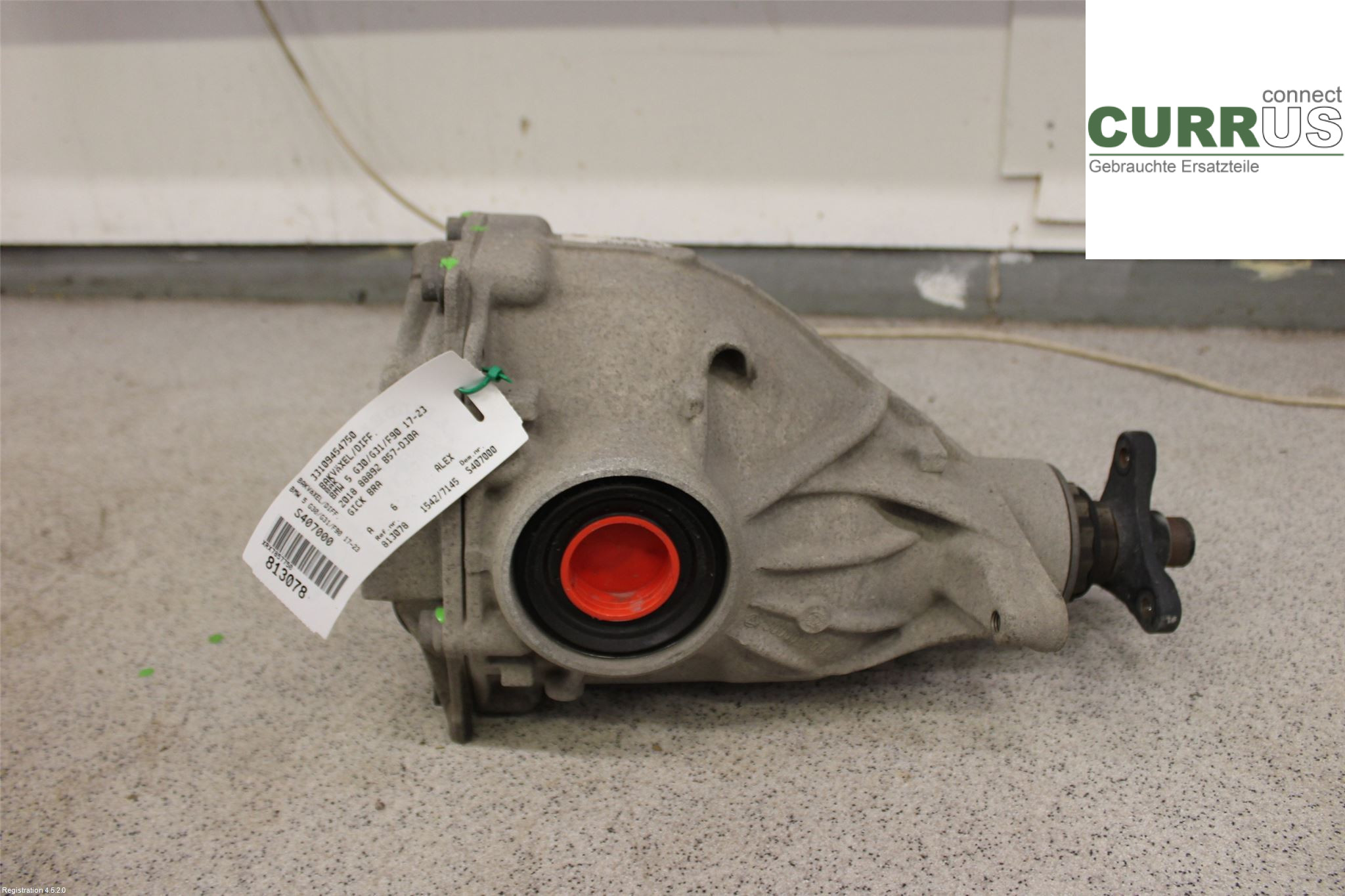 BMW 5 G30/G31/f90  17-23 Dyferencjał 33109454750 B57-D30A