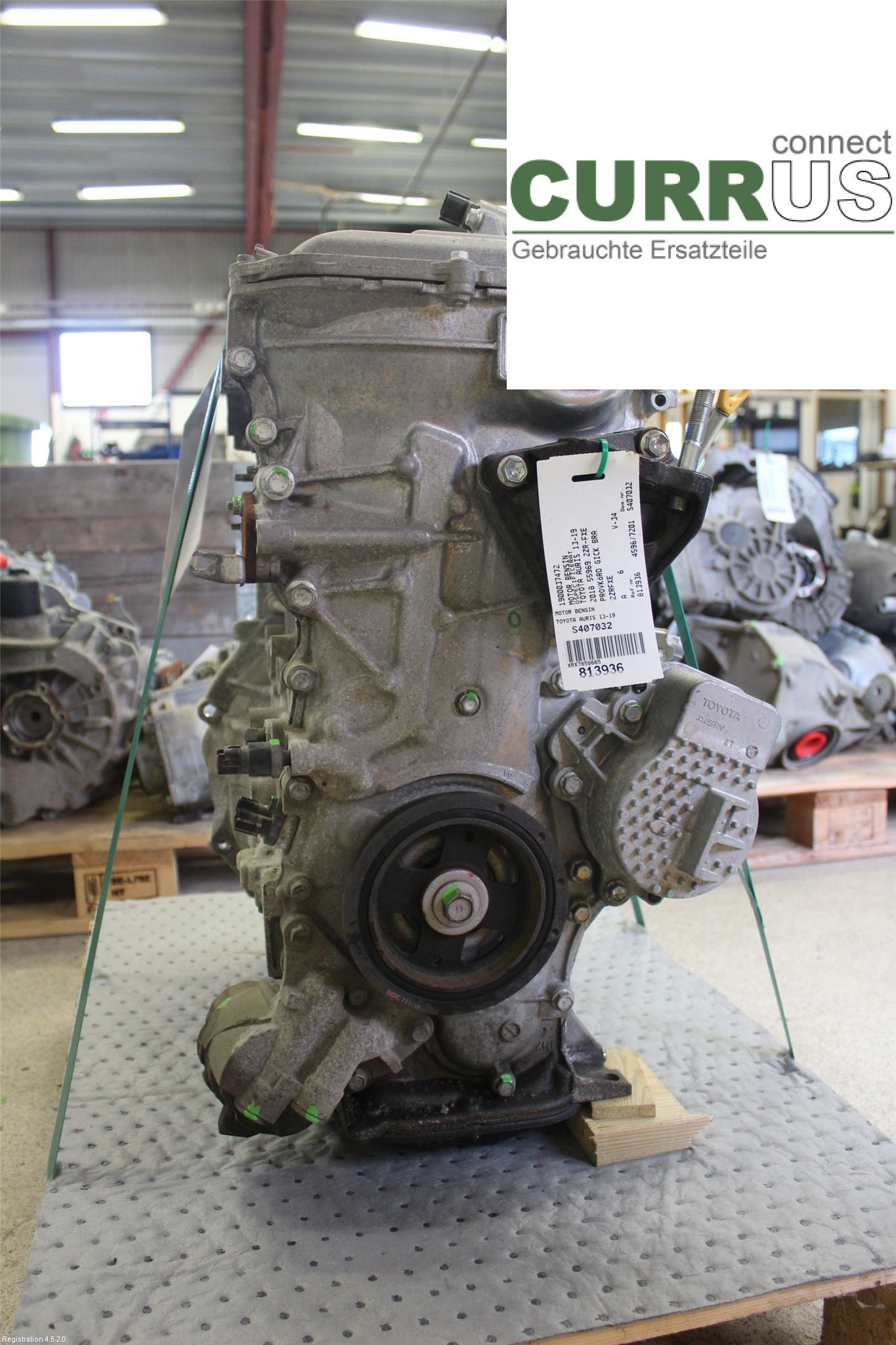 TOYOTA AURIS      13-19 Engine 1900037472 2ZR-FXE