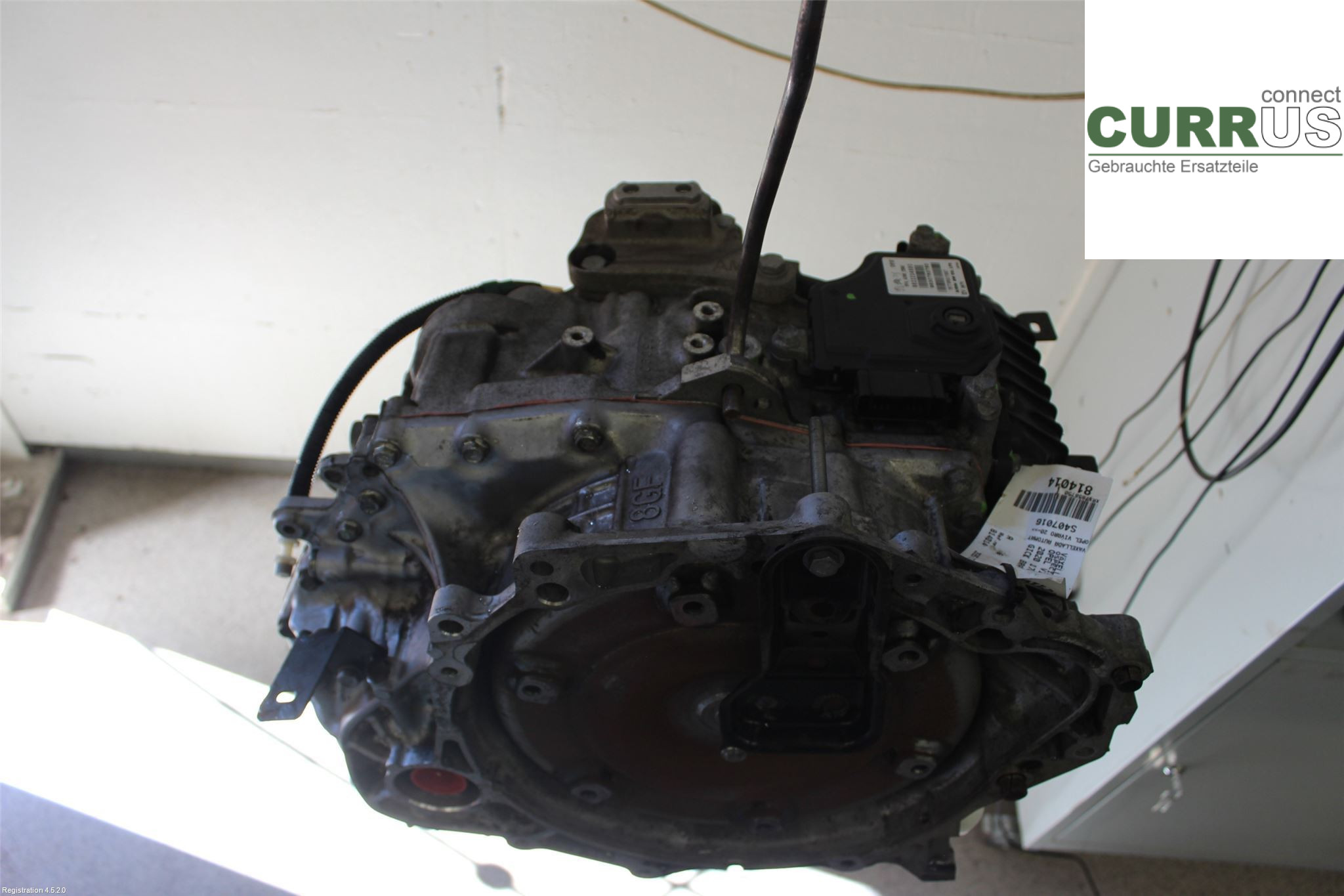 OPEL VIVARO  20- Gearkasse Automatisk 20GM26 D20DT