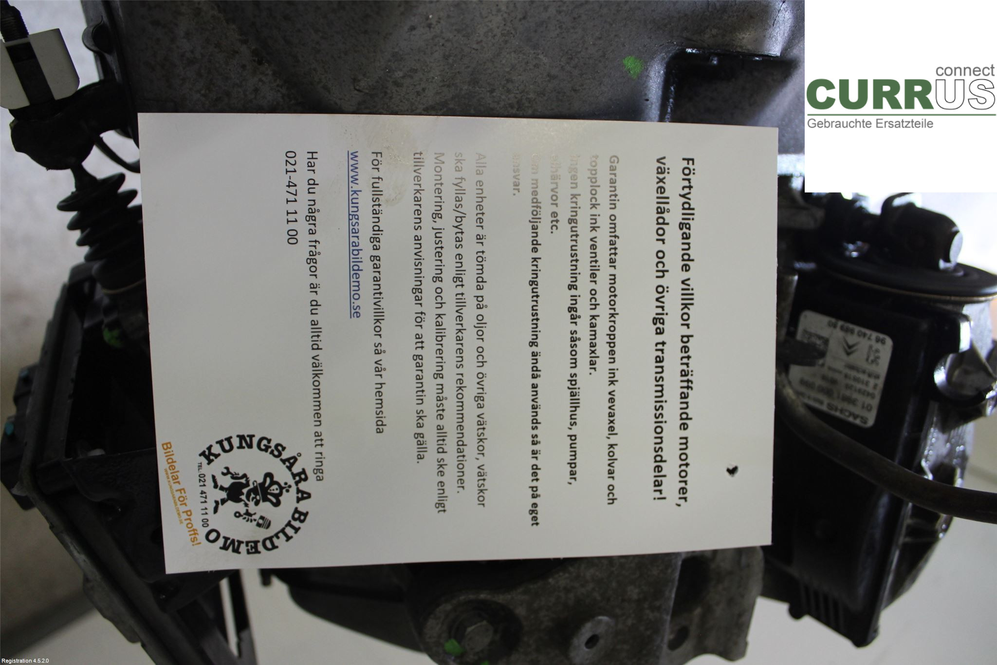 PEUGEOT 2008   13-20 Gearkasse Automatisk 1607894080 HMZ