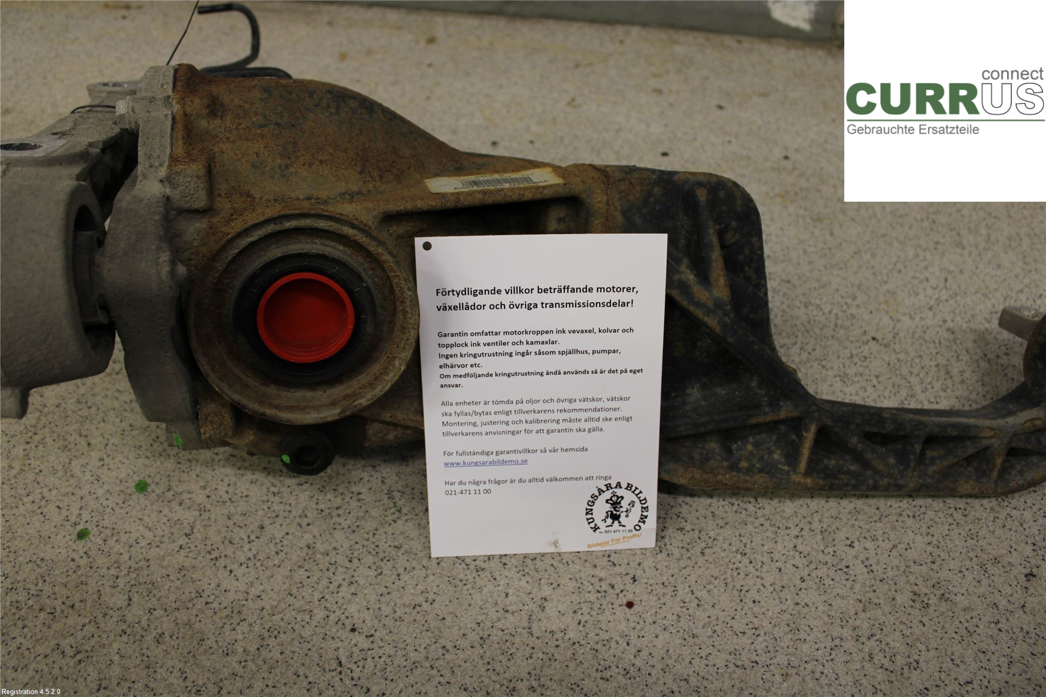 MB VITO/V-KLASS (W447)  14- Differential A4473500914 OM651.950
