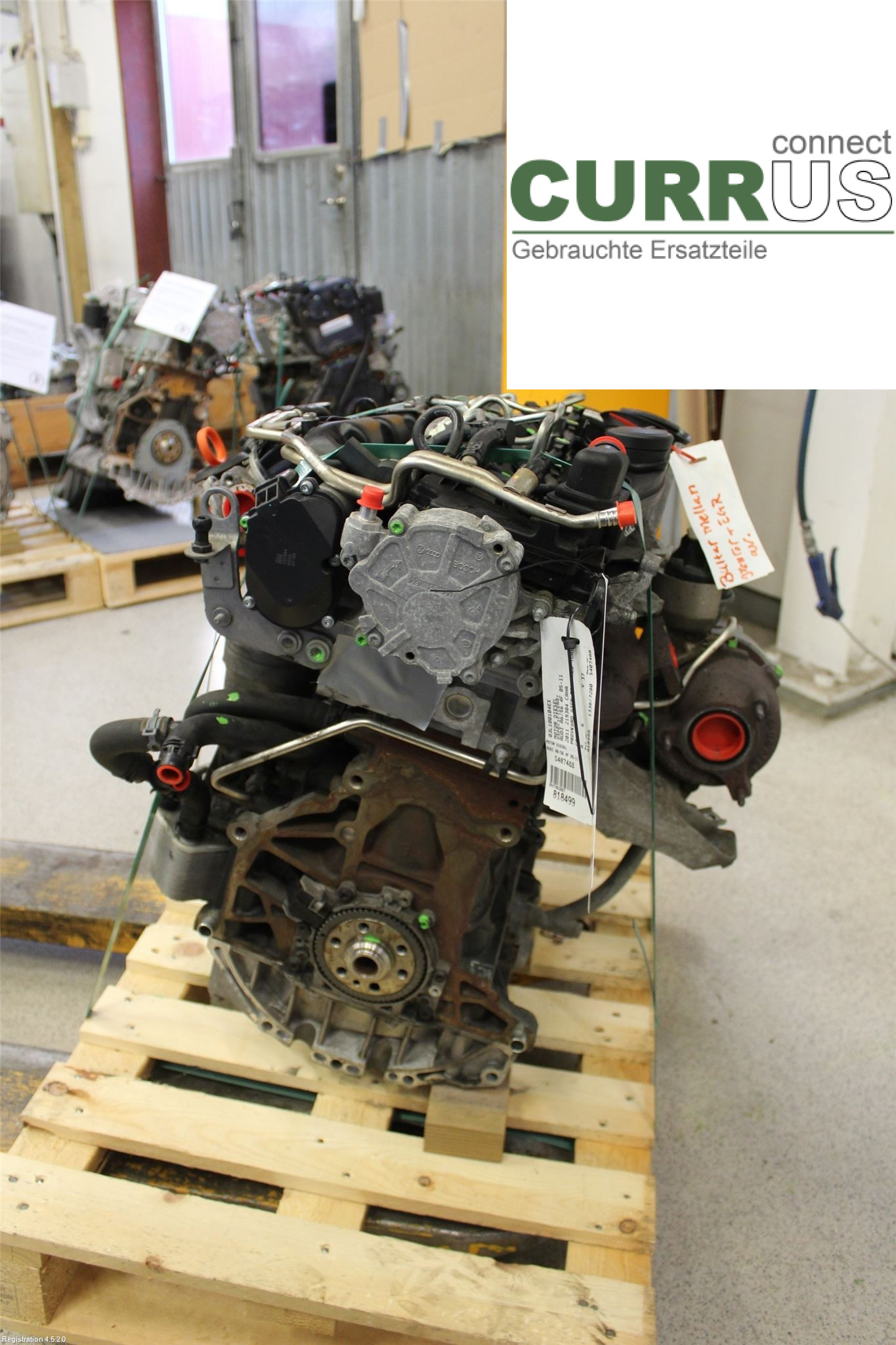 AUDI A6/S6     05-11 Motor 03L100104EX CAHA