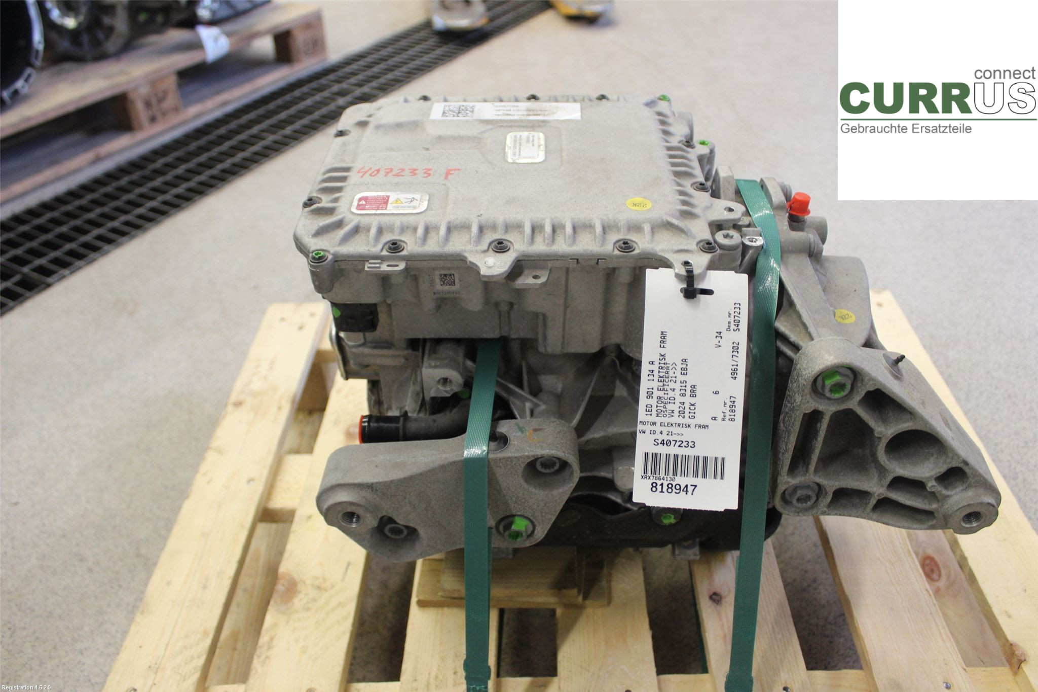 VW ID.4  21- Moteur 1ED 901 134 A EBJA