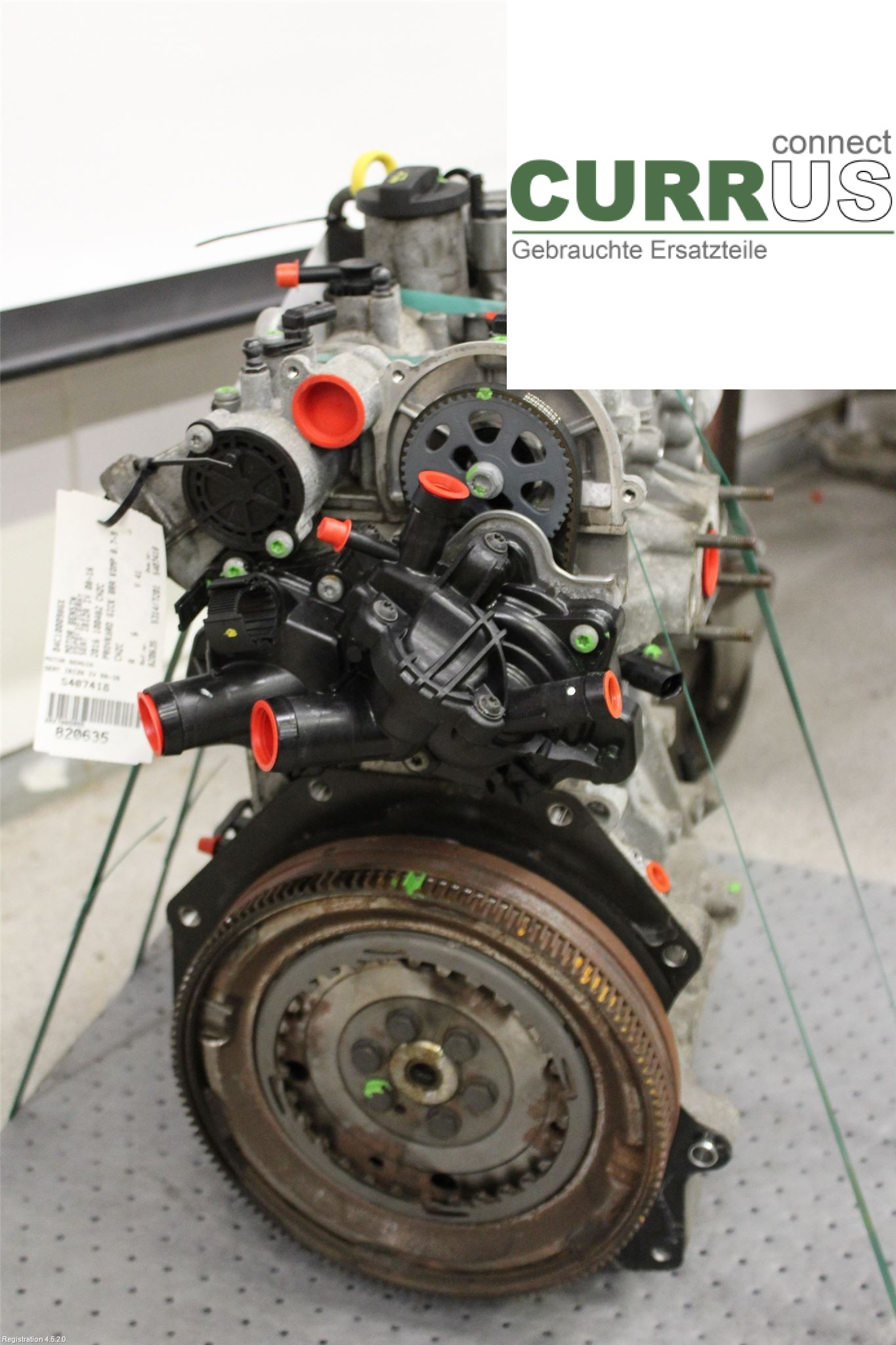 SEAT IBIZA IV   08-16 Engine 04C100098GX CHZC