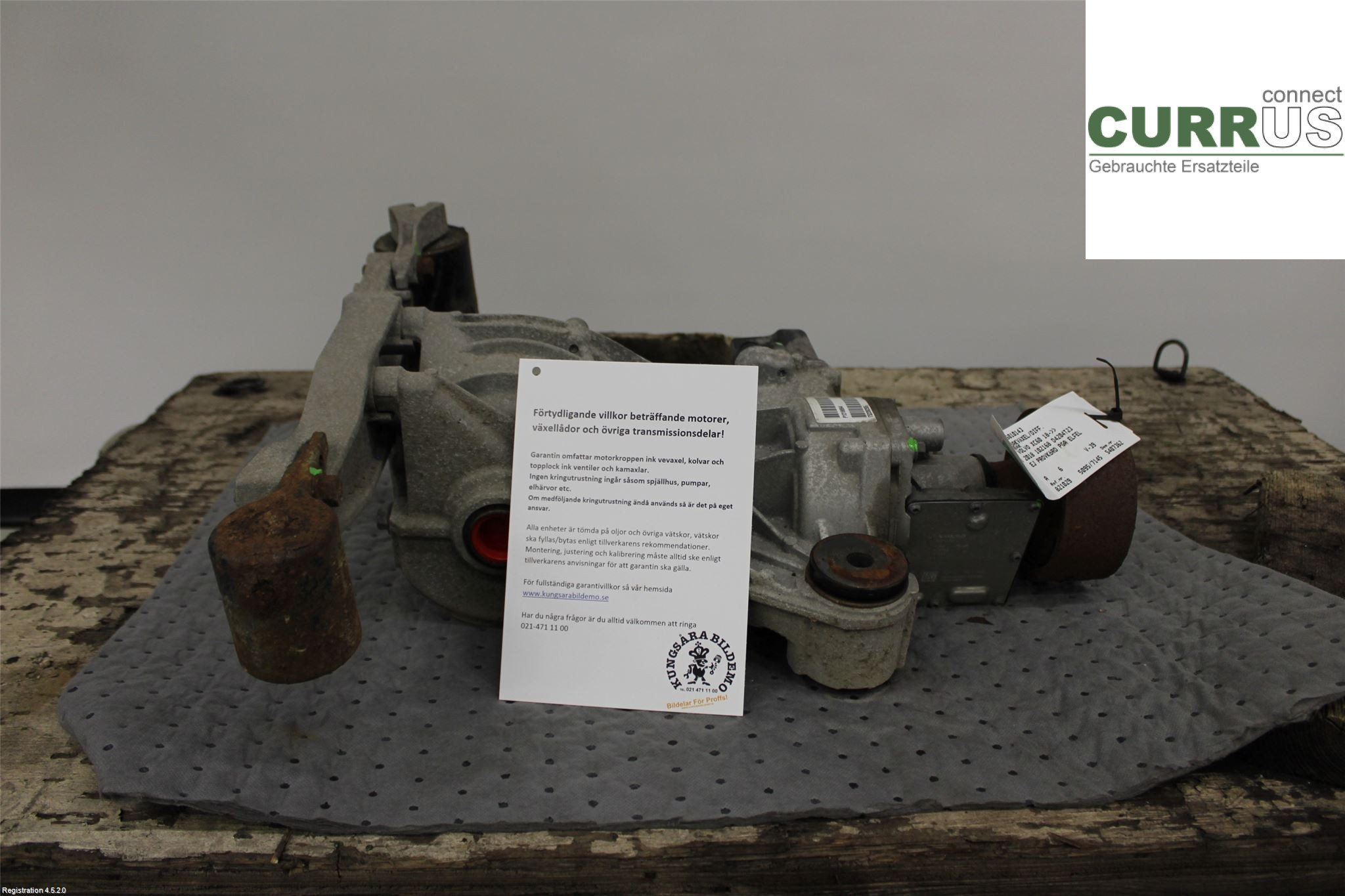 VOLVO XC60  18- Differential 36010143 D4204T23