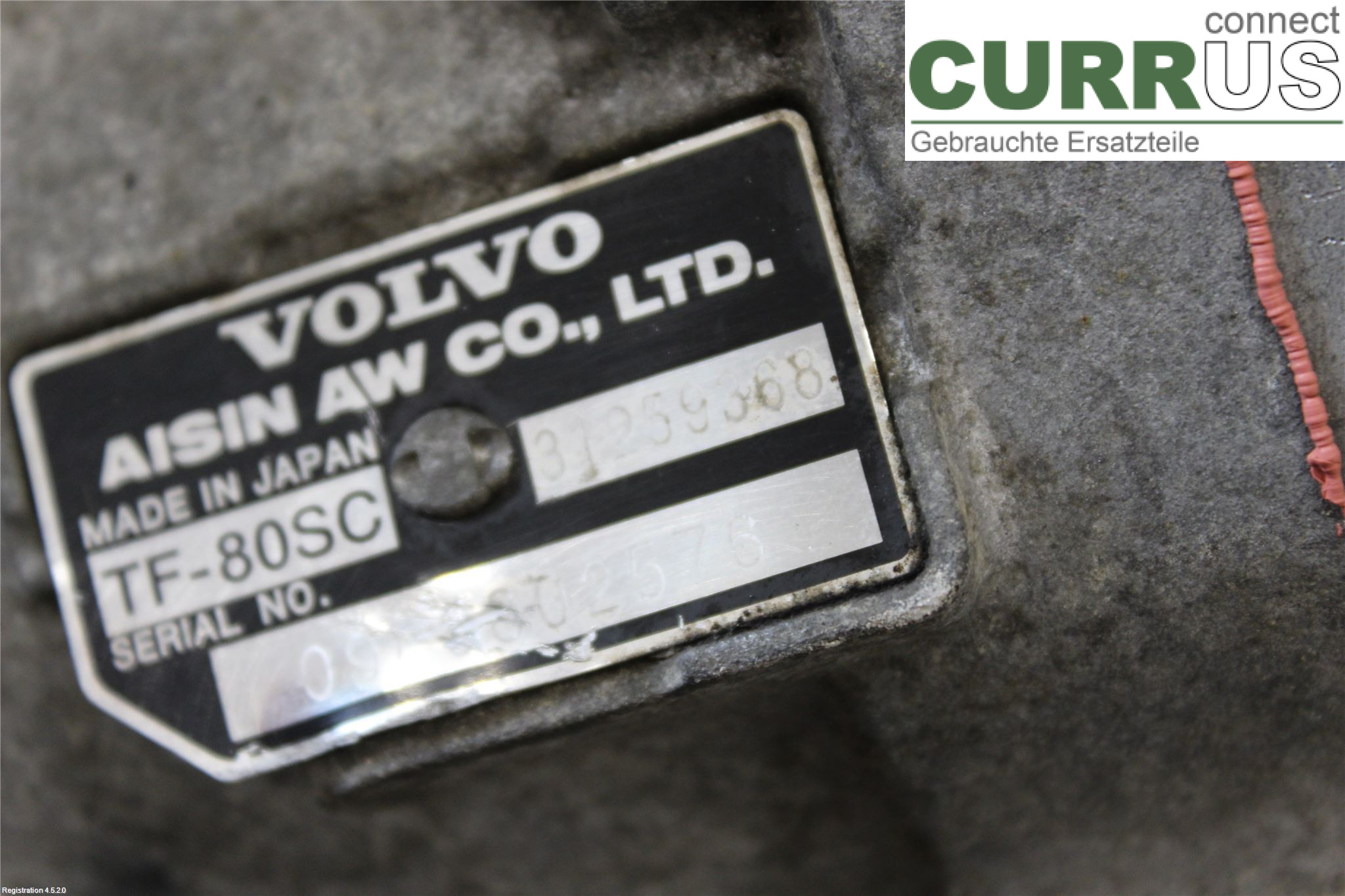 VOLVO V70      08-13 Gearbox (Automatic) 36050882 D5244T14
