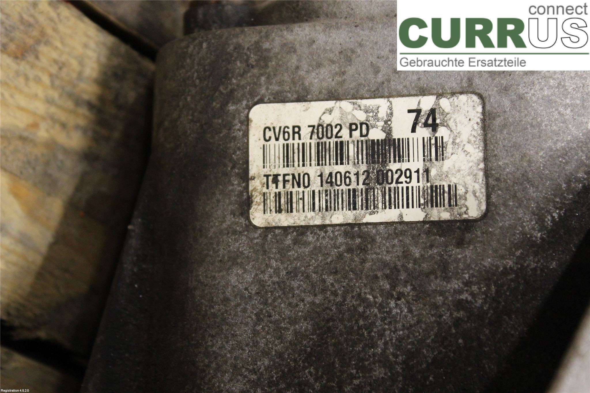 FORD FOCUS  11-14 Gearbox (6-speed) 1836357 M1DA