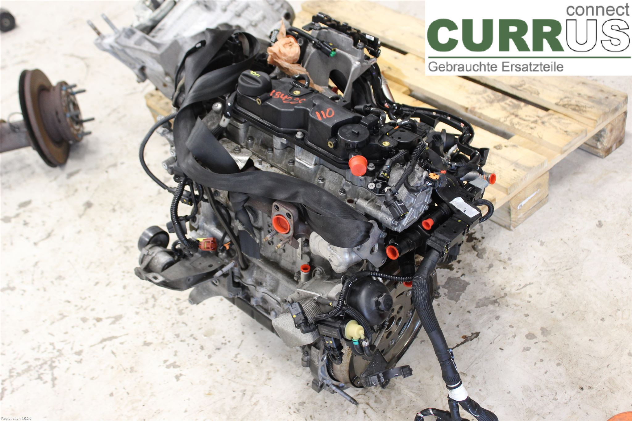 CITROEN C5  08-17 Moteur 0139XK 9HD