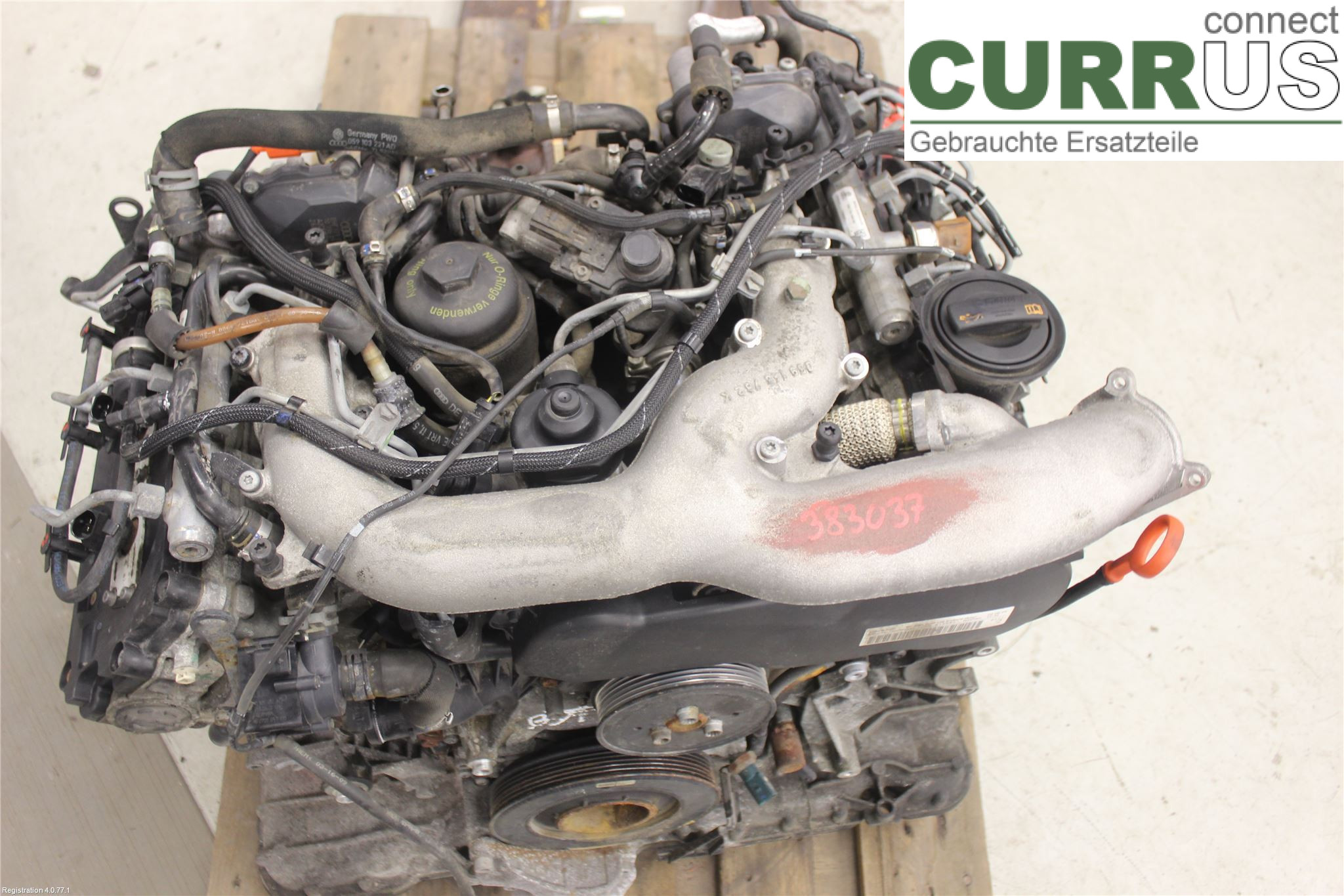 AUDI ALLROAD 06-11 Engine 059100098MX CANC