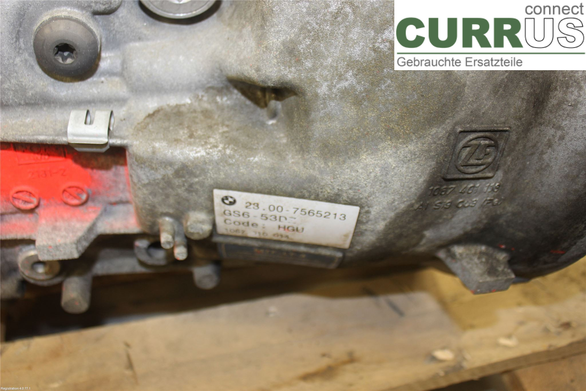 BMW 3 E90/91 SED/TOU 05-12 Gearbox (6-speed) 23007571420 M57-TU2D30