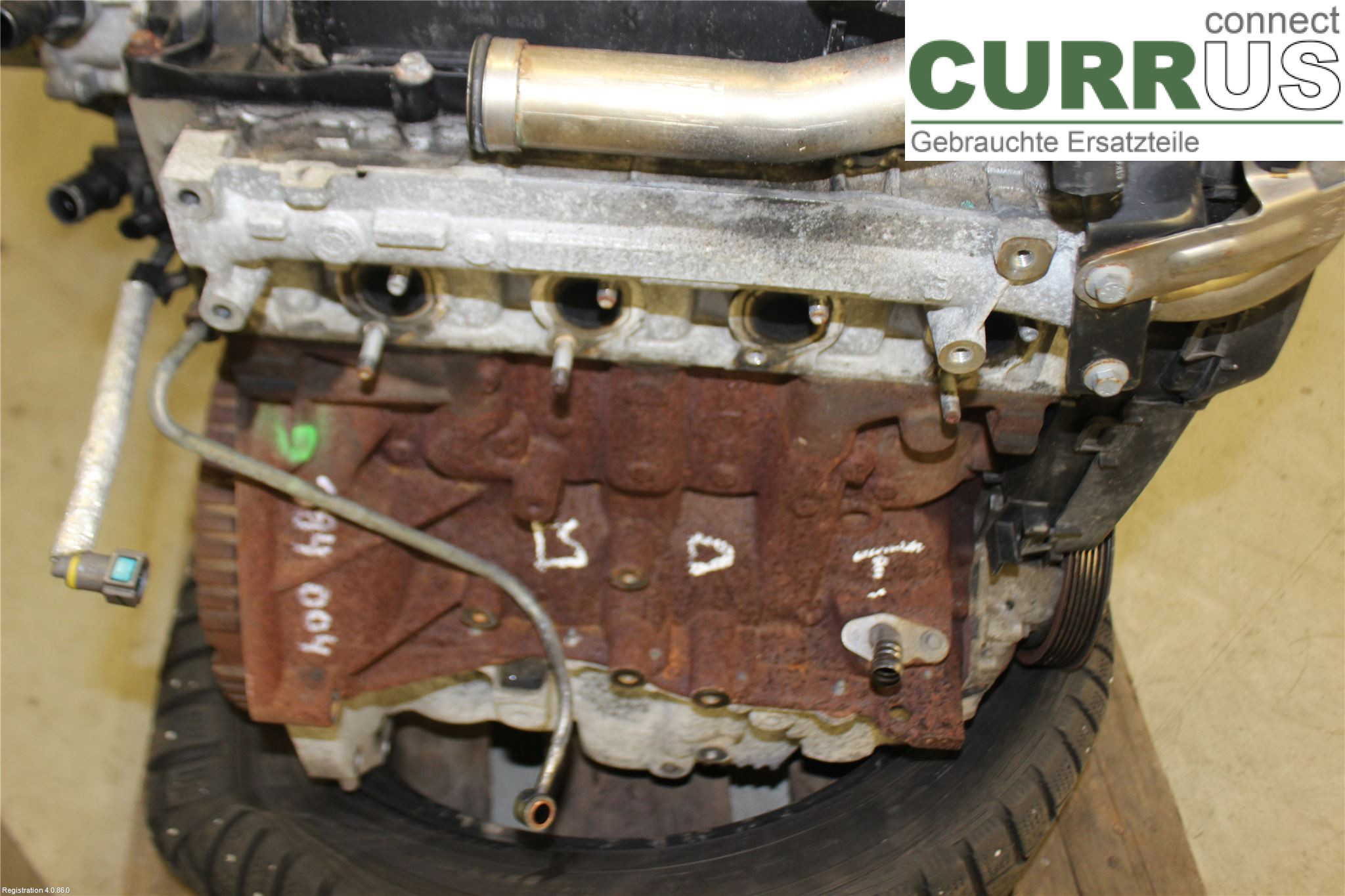 RENAULT CLIO III  09-12 Engine 8201161314 K9K-770