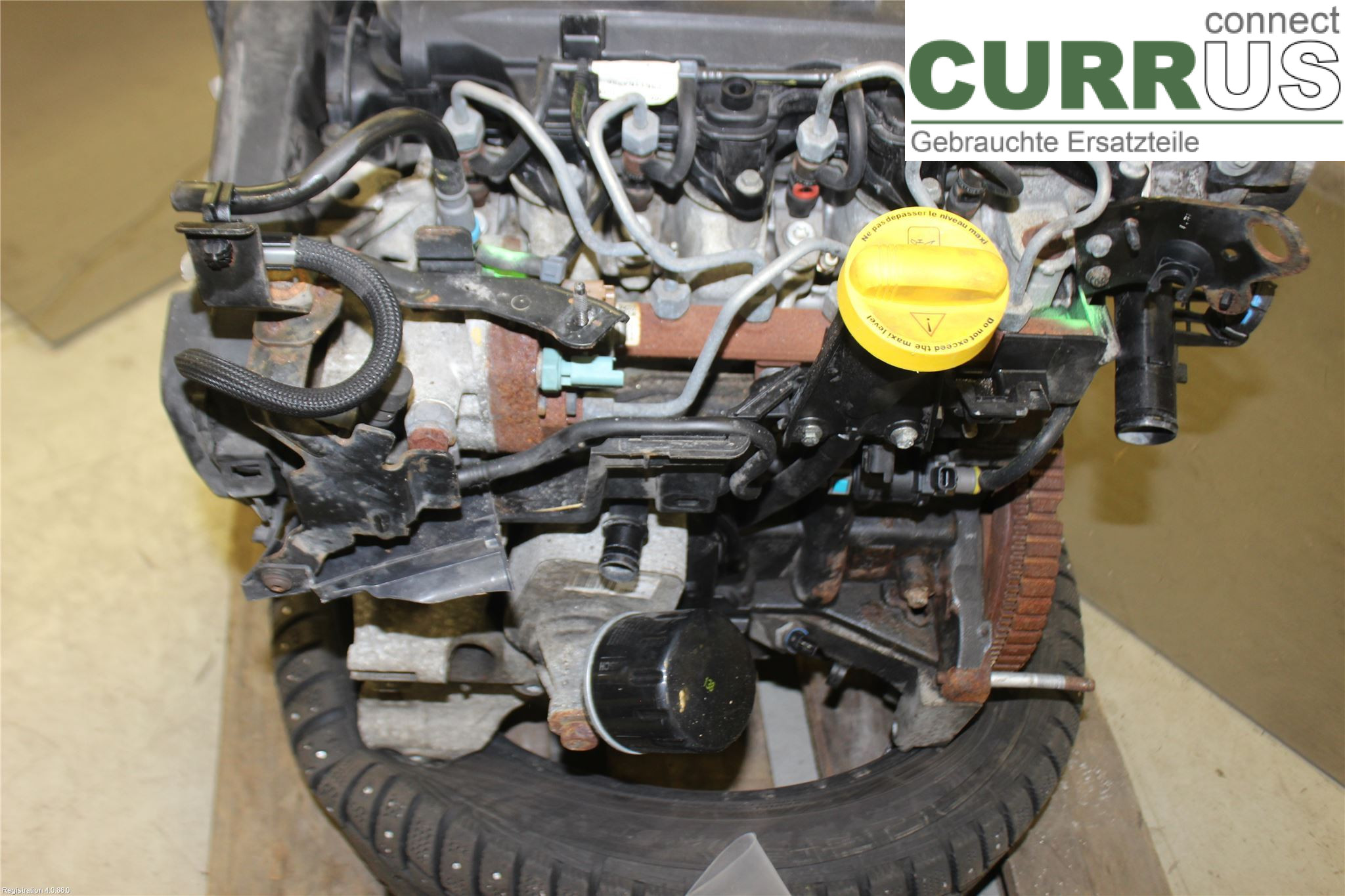 RENAULT CLIO III  09-12 Engine 8201161314 K9K-770