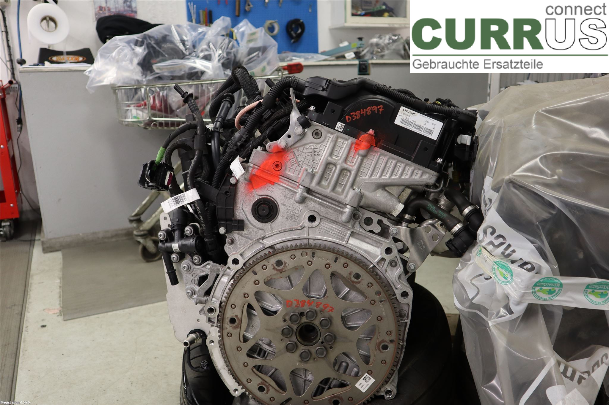 BMW 5 G30/G31/f90  17-23 Engine 11002473091 B47-D20A