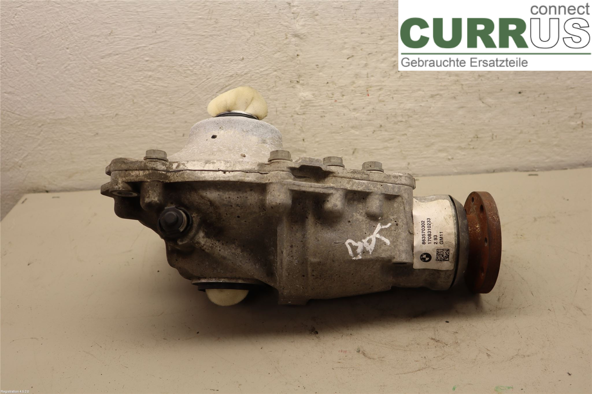 BMW 5 G30/G31/f90  17-23 Differential 31508635703 B47-D20A