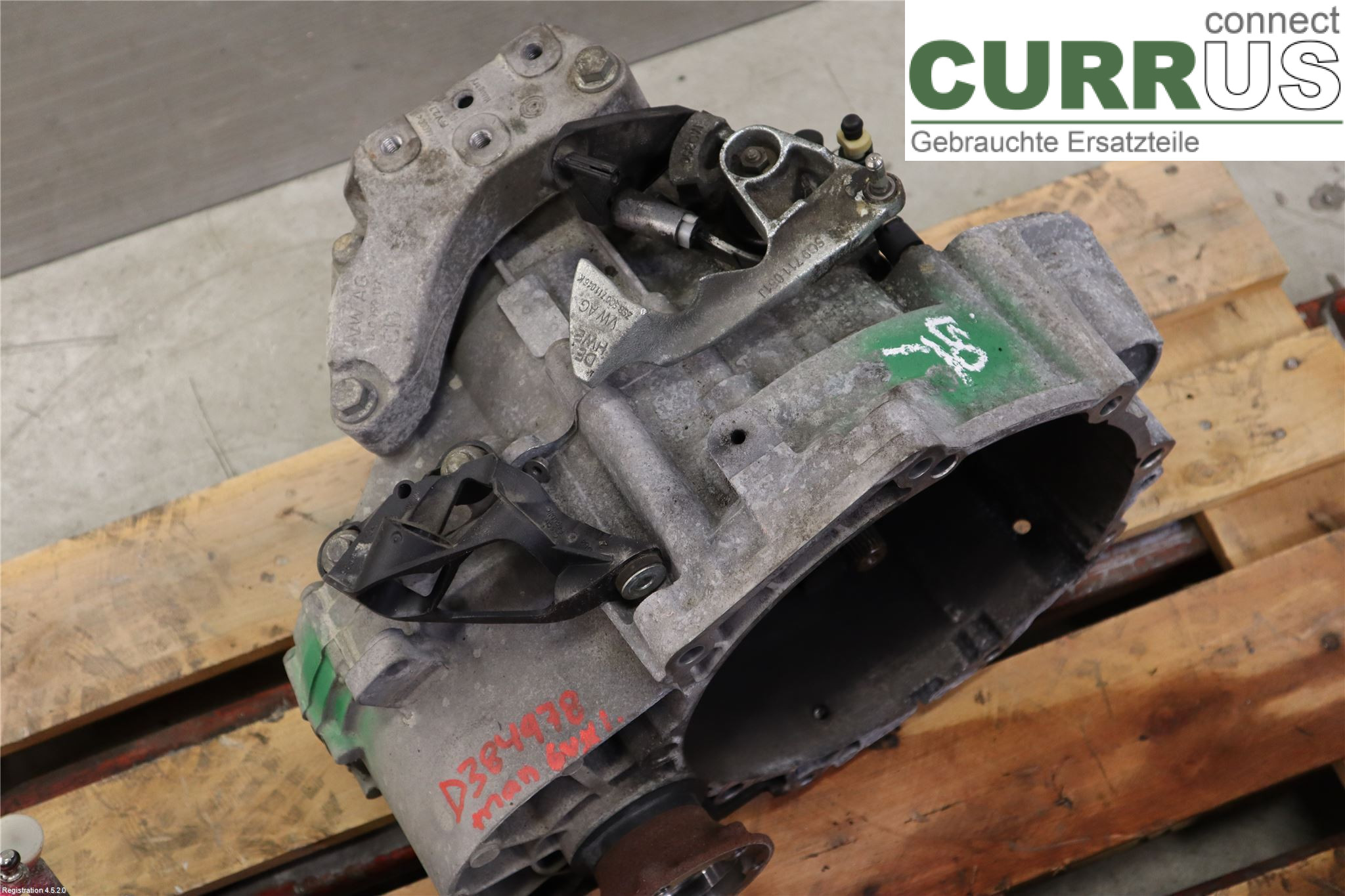 VW PASSAT  15-19 6-Gang-Getriebe 02Q300050M CRLB