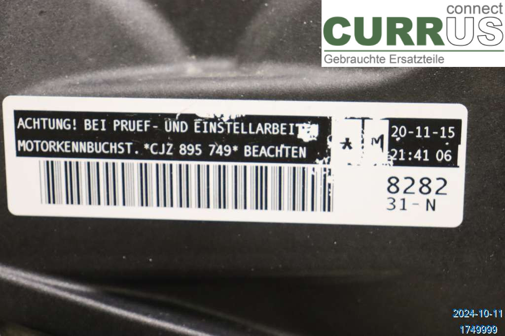 SKODA FABIA  15- Engine 04E100098X 1.2TSI