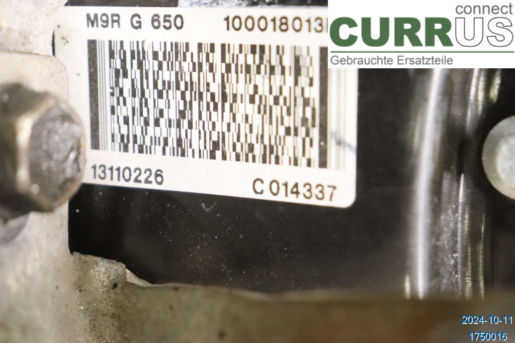 RENAULT TALISMAN  16-20 Engine 8201719267 2.0