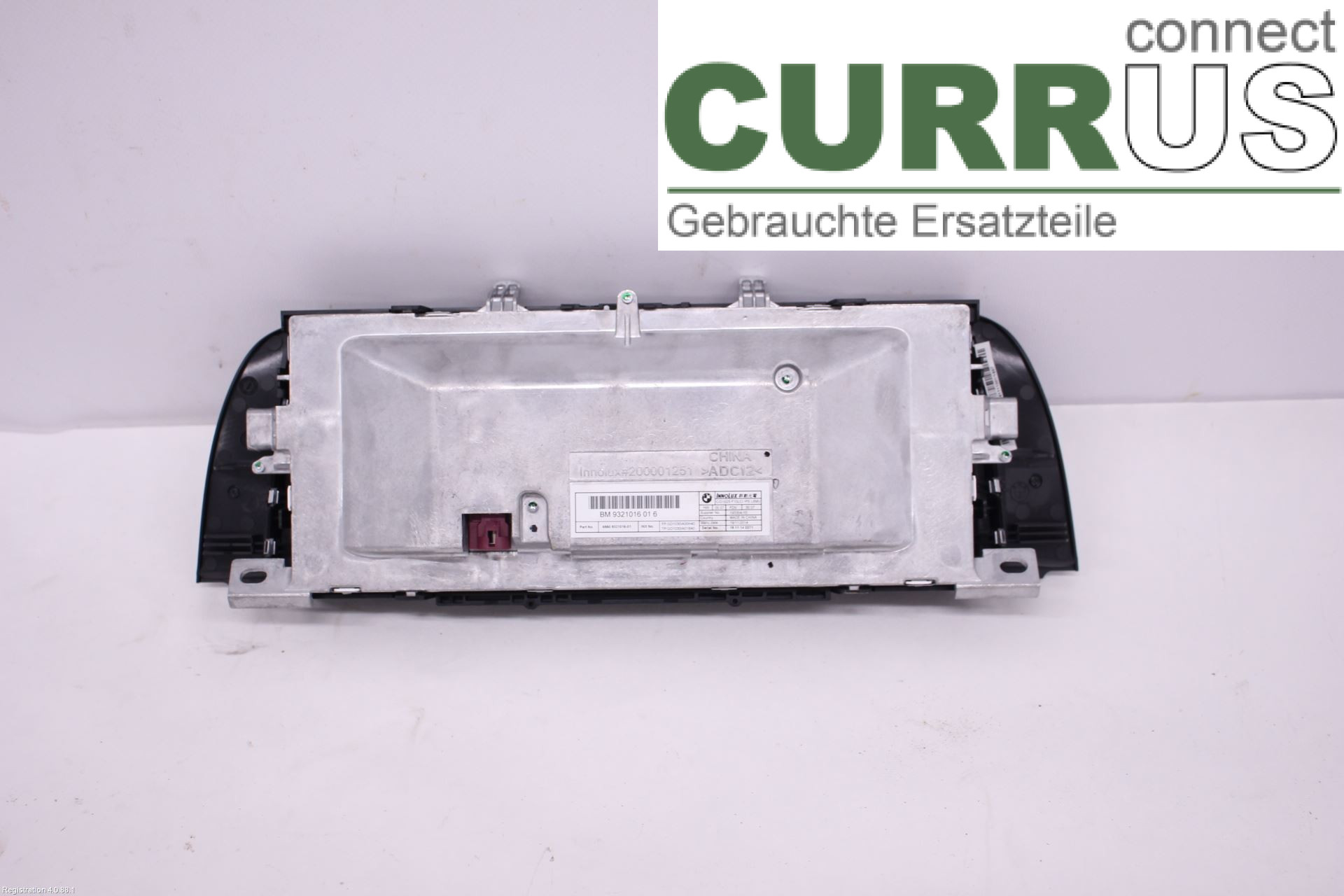 BMW F10/F11/F18  09-17 Monitor 65509321016 N57-D30A