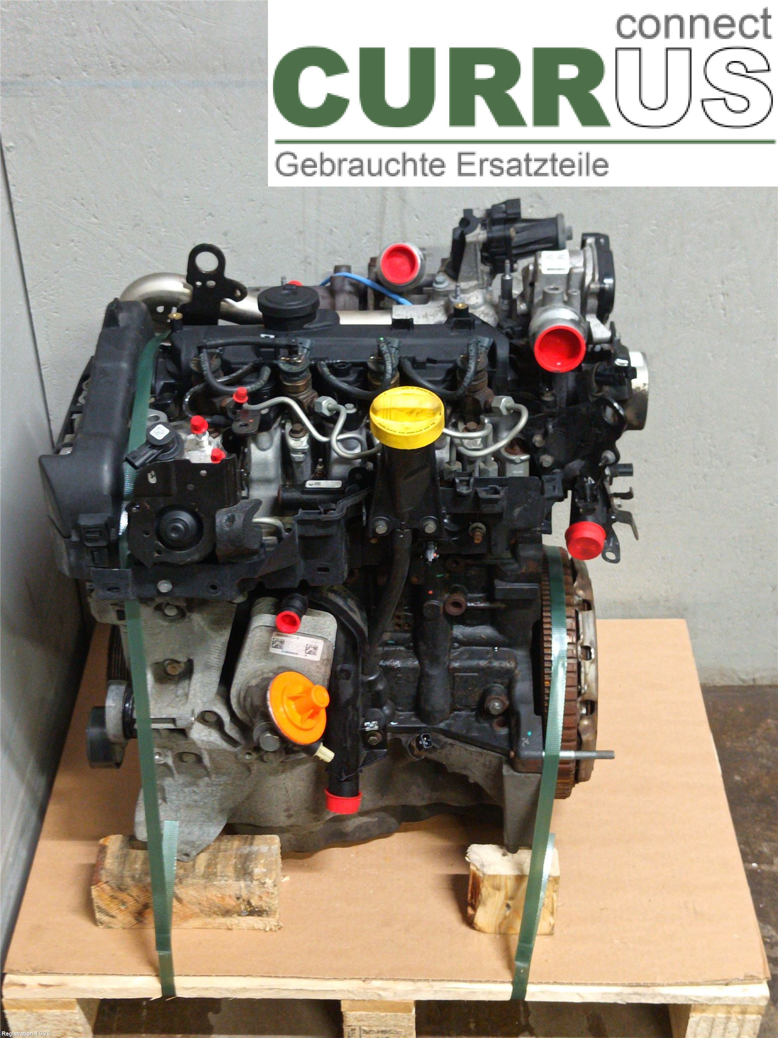 RENAULT KANGOO II  15-21 Engine 8201535495 K9K-608