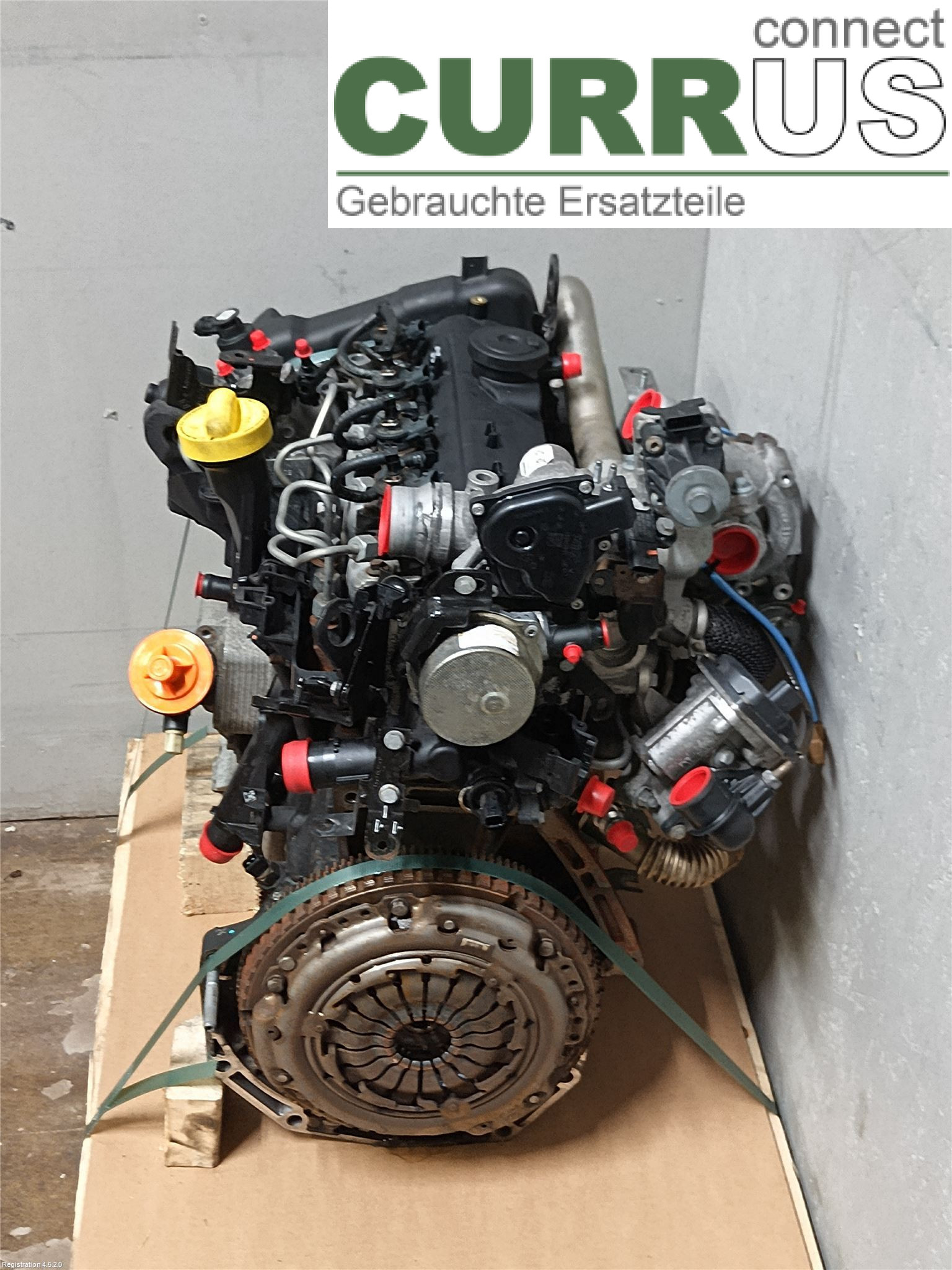 RENAULT KANGOO II  15-21 Engine 8201535495 K9K-608