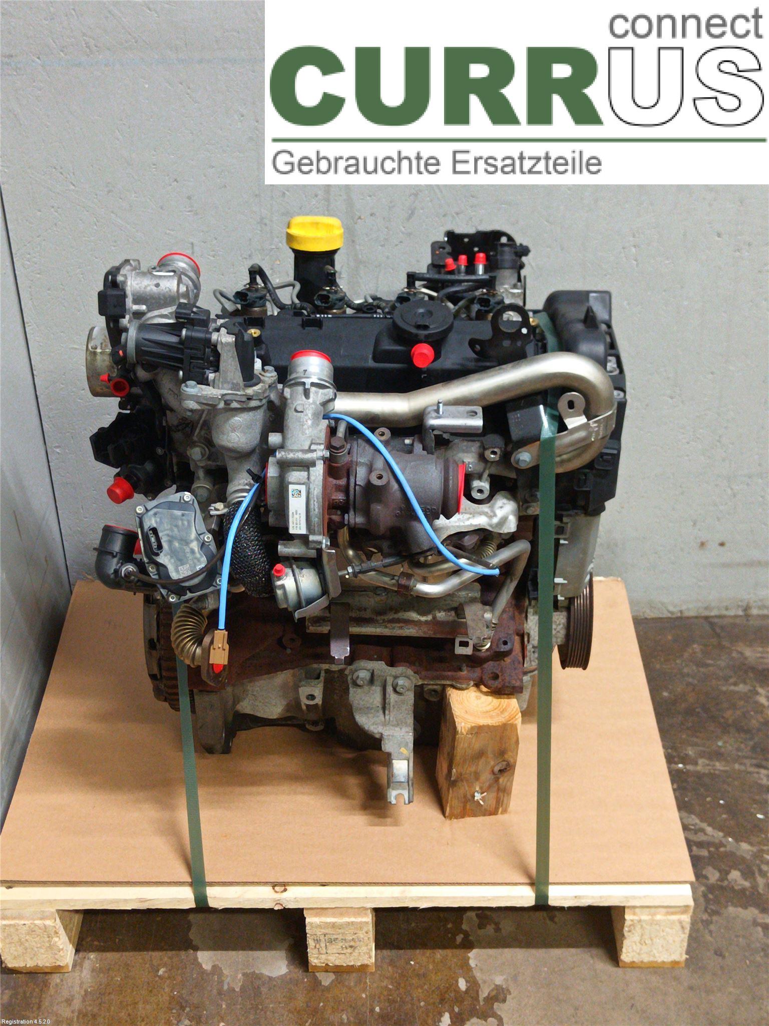 RENAULT KANGOO II  15-21 Engine 8201535495 K9K-608