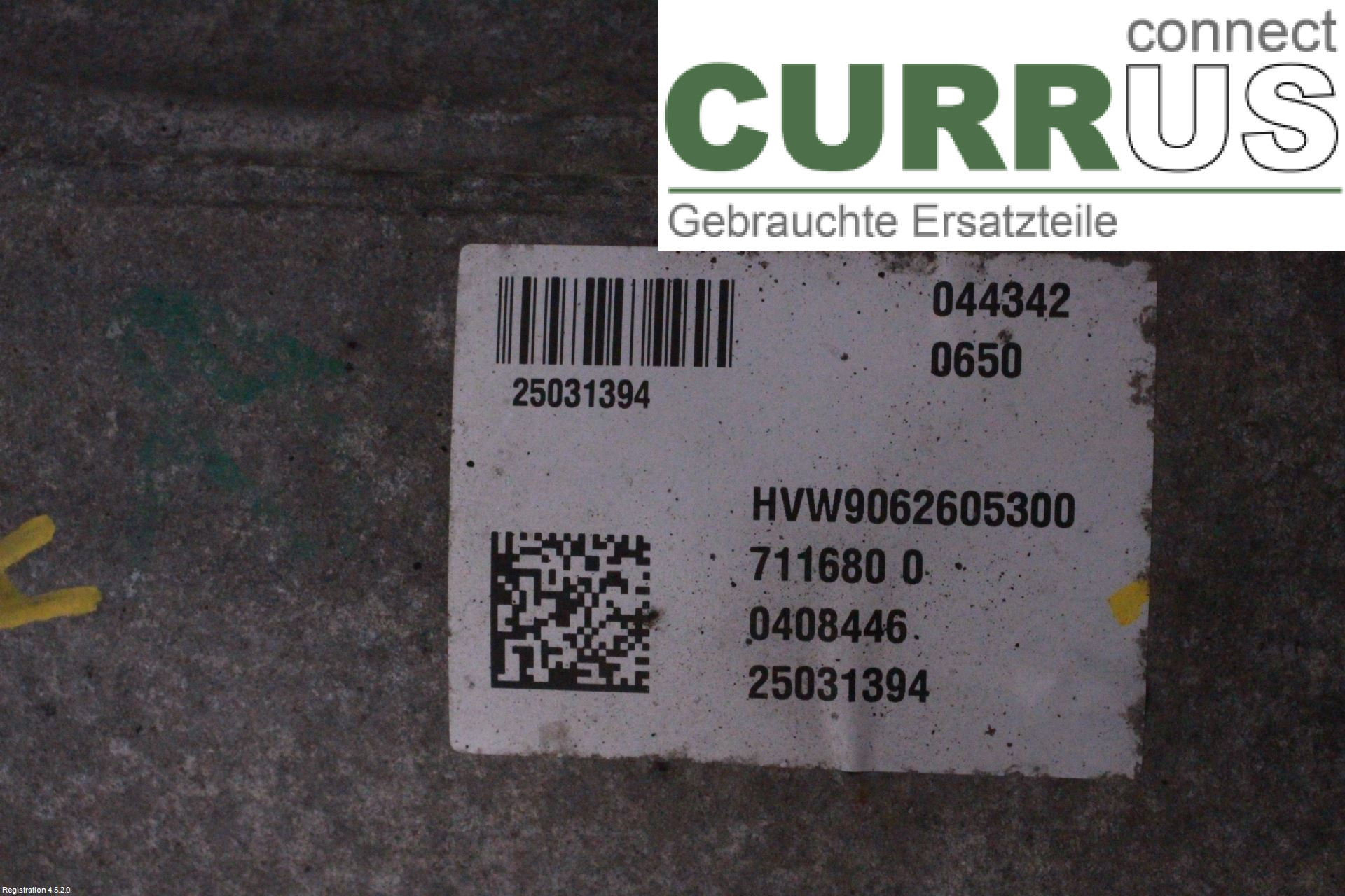 VW CRAFTER  06-16 Gearbox (6-speed) 0CB300031JX CKTC