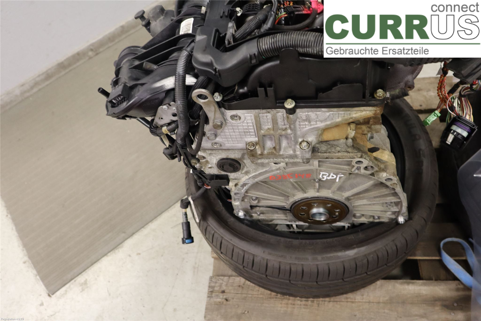 BMW 1 E87/81 5D/3D 03-11 Motor 11002146549 N47-D20A