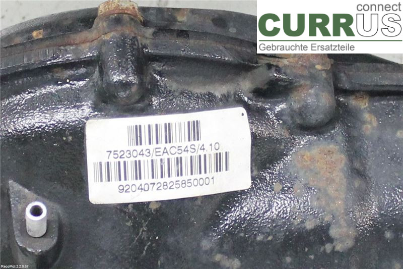 BMW X5 E53     99-06 Differential 31507512915 3.0/M54-B30