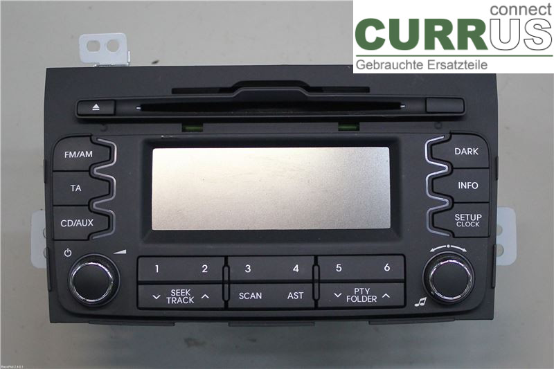 KIA SPORTAGE (SL) 11-15 Radio CD / panneau multimédia  1,7CRDI/D4FD