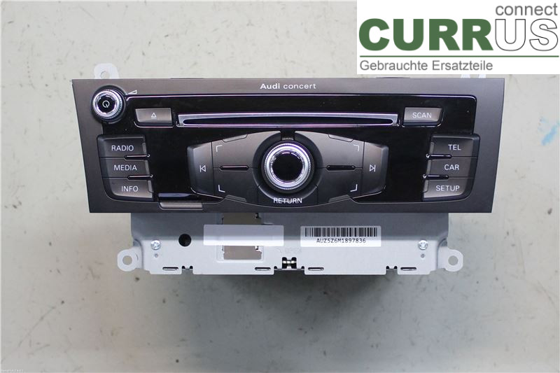 AUDI A4  12-15 Radio CD / panneau multimédia  2,0TDI/CGLD