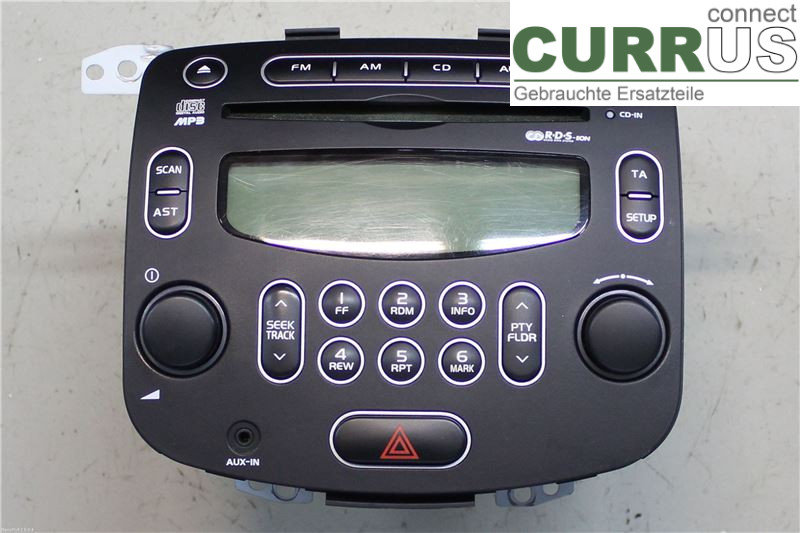 HYUNDAI i10 PA 08-13 Radio CD / Multimedia panel  1.2/G4LA